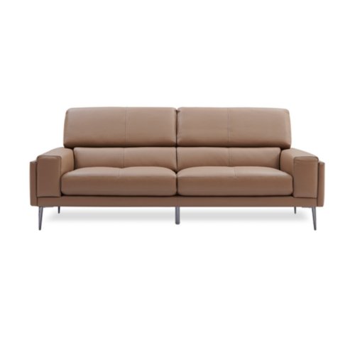  LANDONN 3 SEATER LEATHER SOFA DERUCCI-808-3S