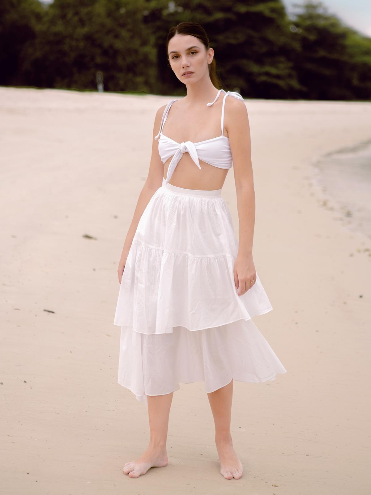 Aracelli Skirt - Black/White