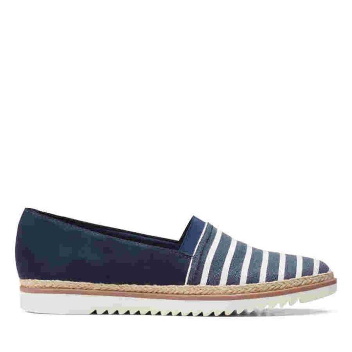 Serena Paige Navy Combo Suede