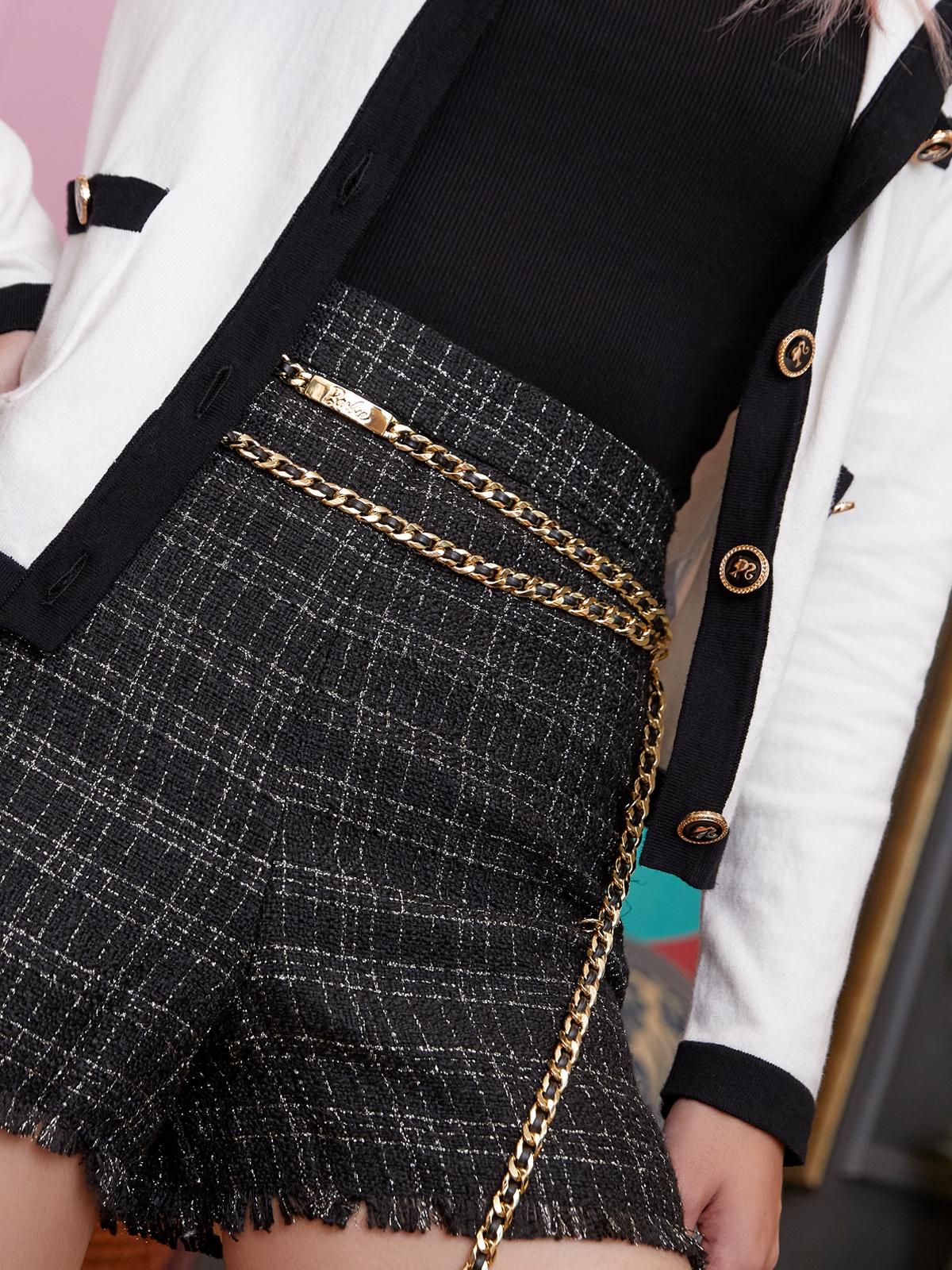 Barbie™ x Pomelo Logo Chain Belt - Gold