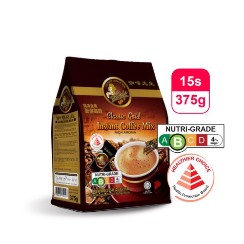 Mr Café Classic Gold Instant Coffee Mix 15 x 25g