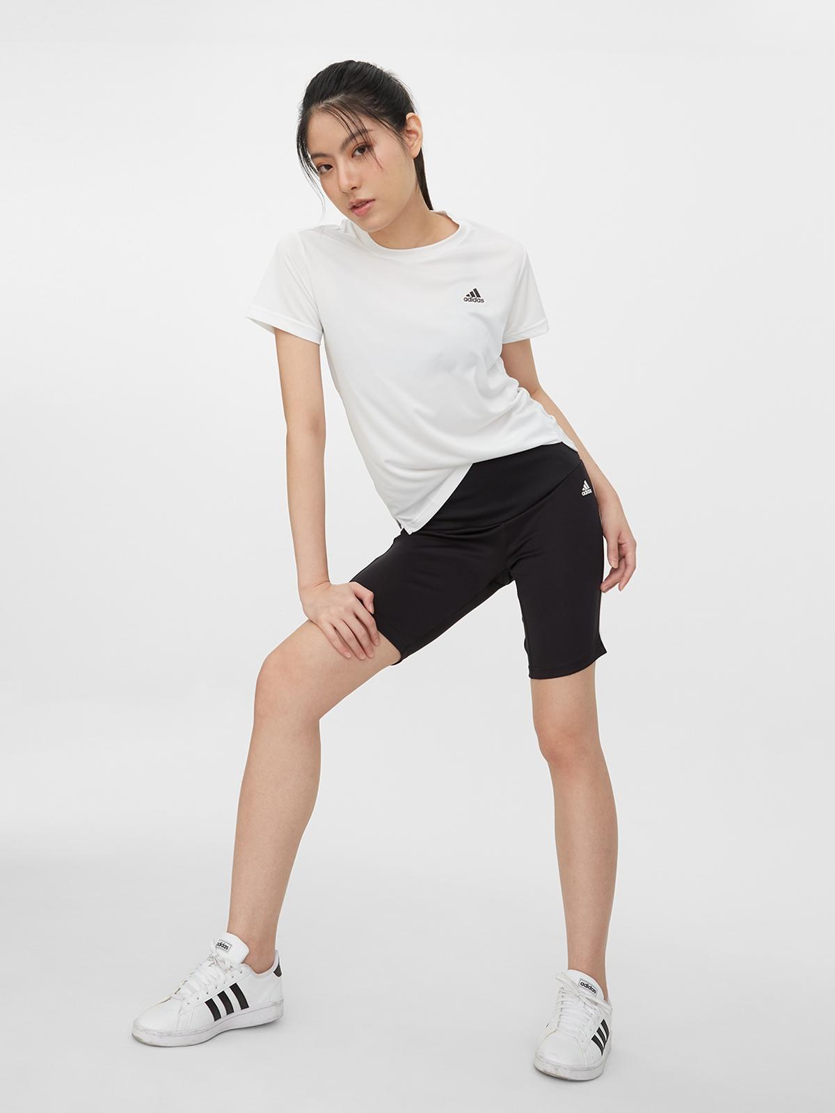 Aeroready Designed 2 Move 3-stripes Sport T-shirt - White/Black