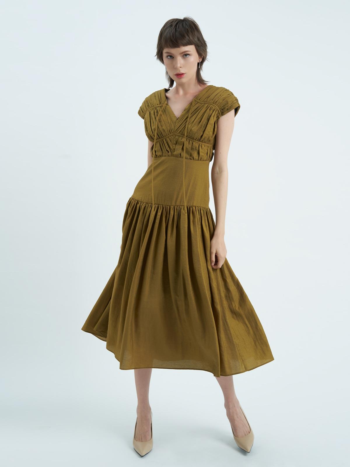 Facile Dress - Olive