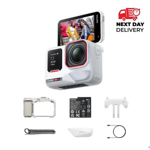 Insta360 Ace Pro 2 Action Camera - Xplorer Bundle (Arctic White)