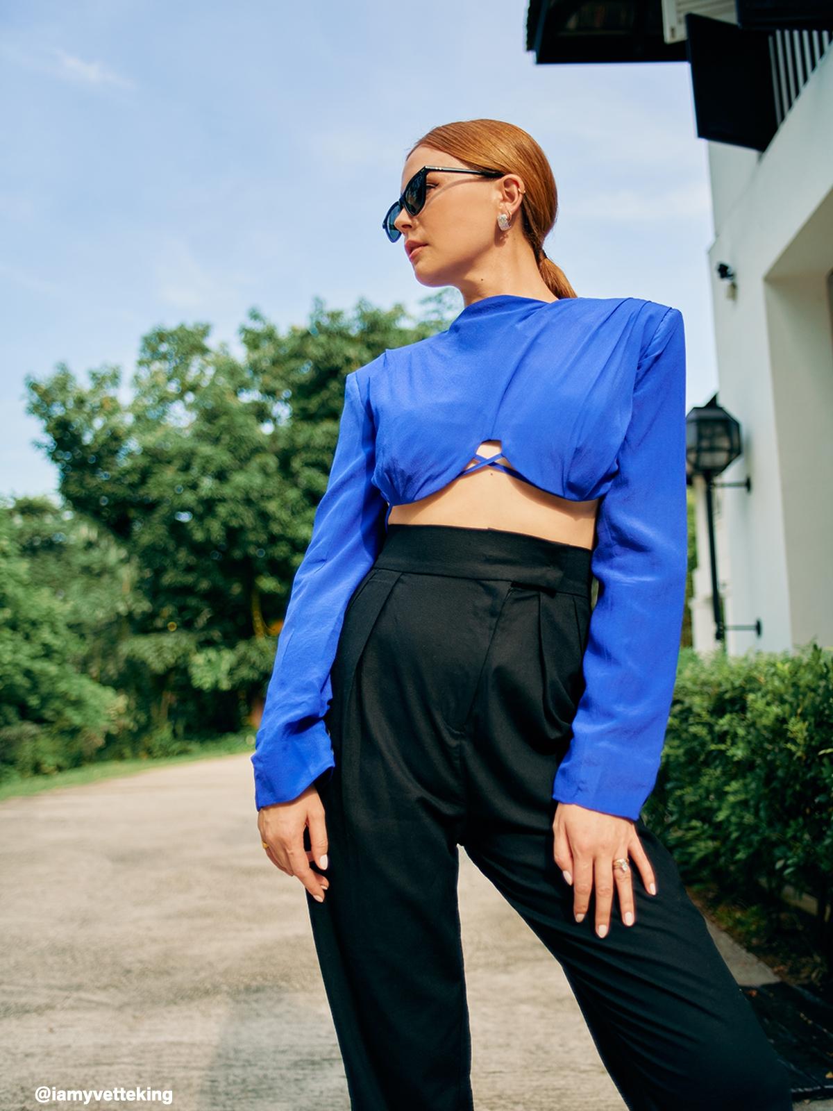 Twin Control Top 2.0 - Cobalt