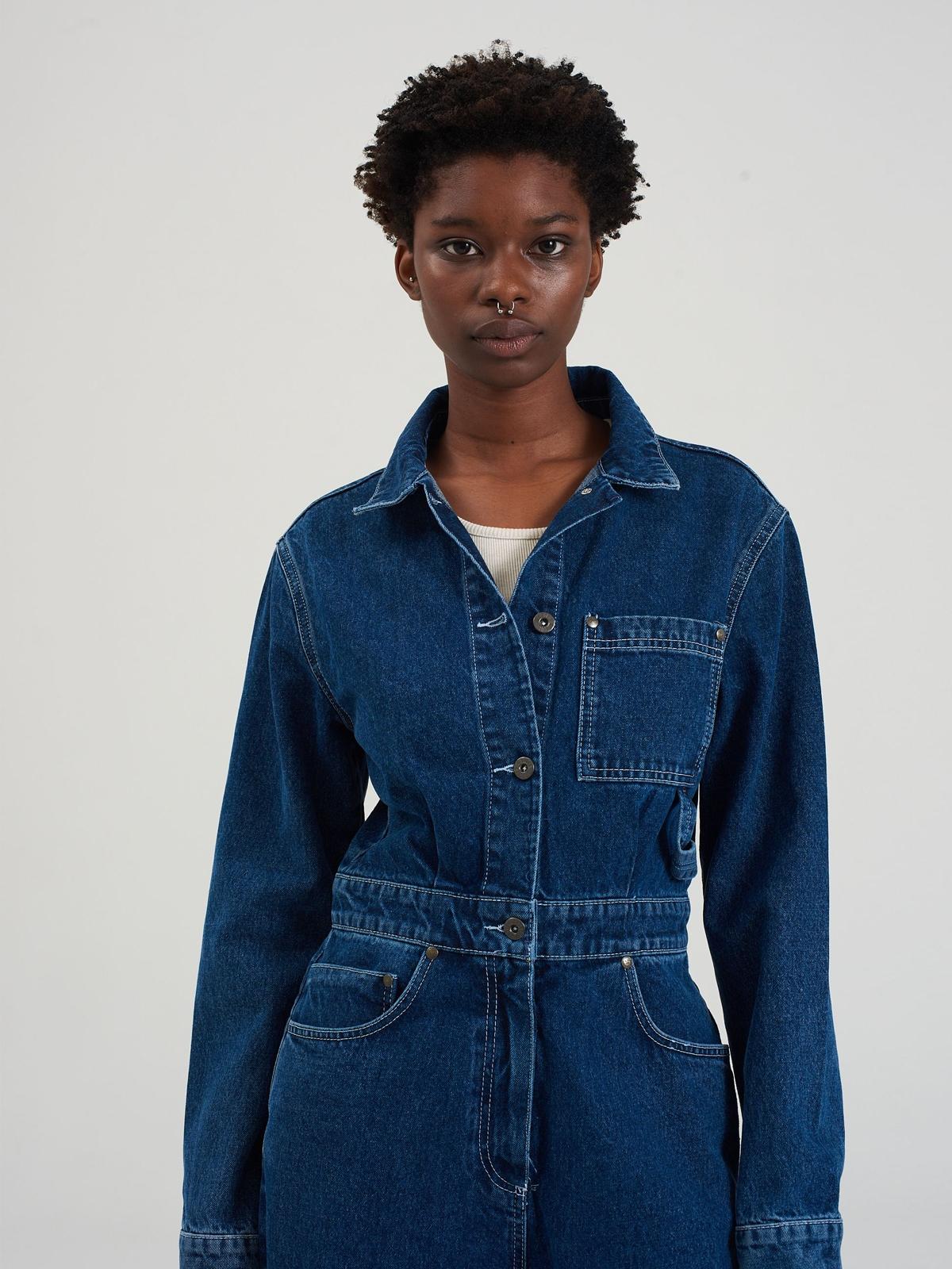 Questioner Boilersuit - Indigo