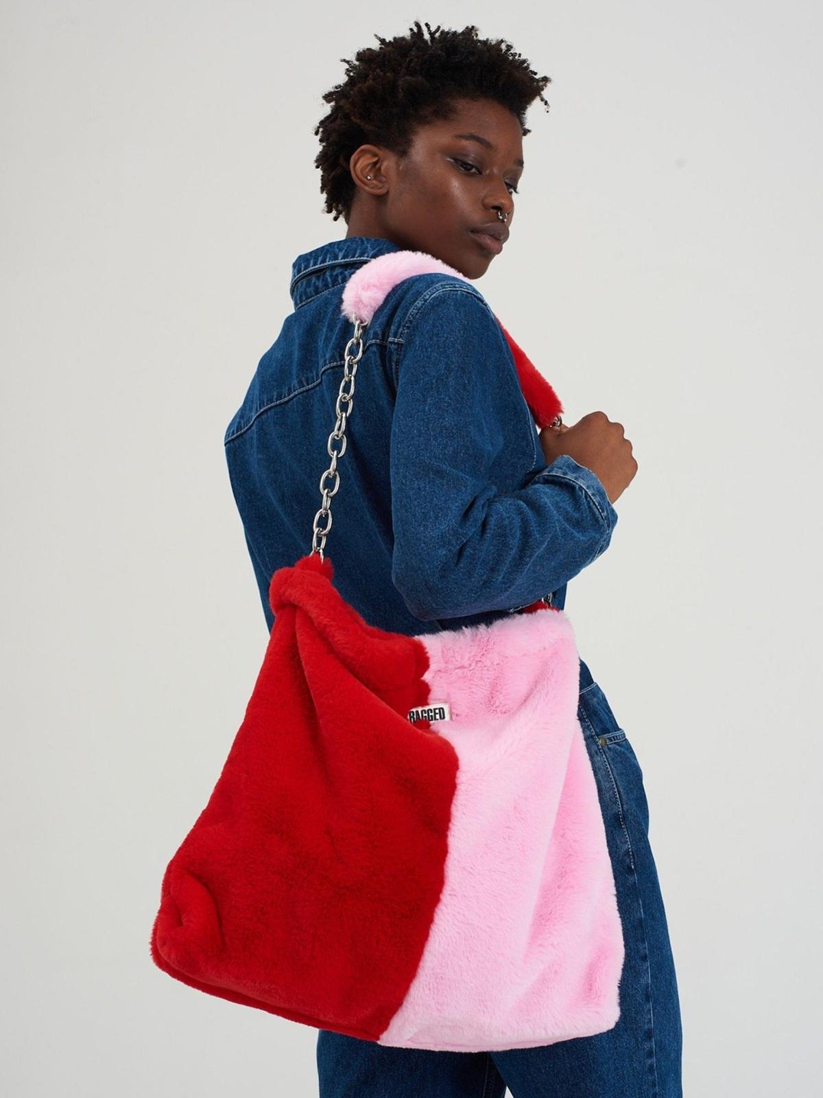 Crush Bag - Pink/Red