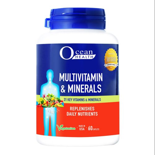 Ocean Health Multivitamin & Minerals Caplets 60s