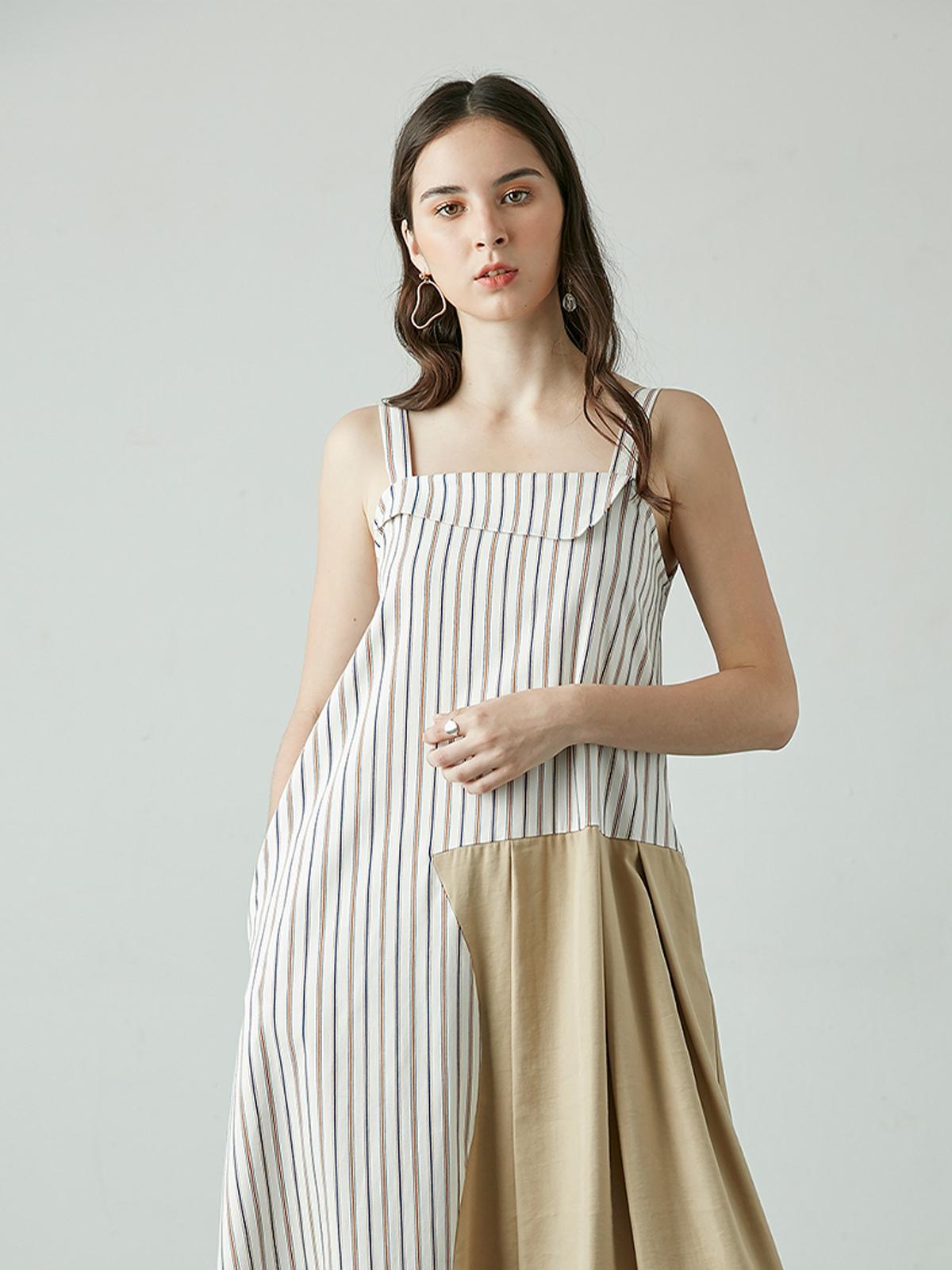 Doris Dress - Beige