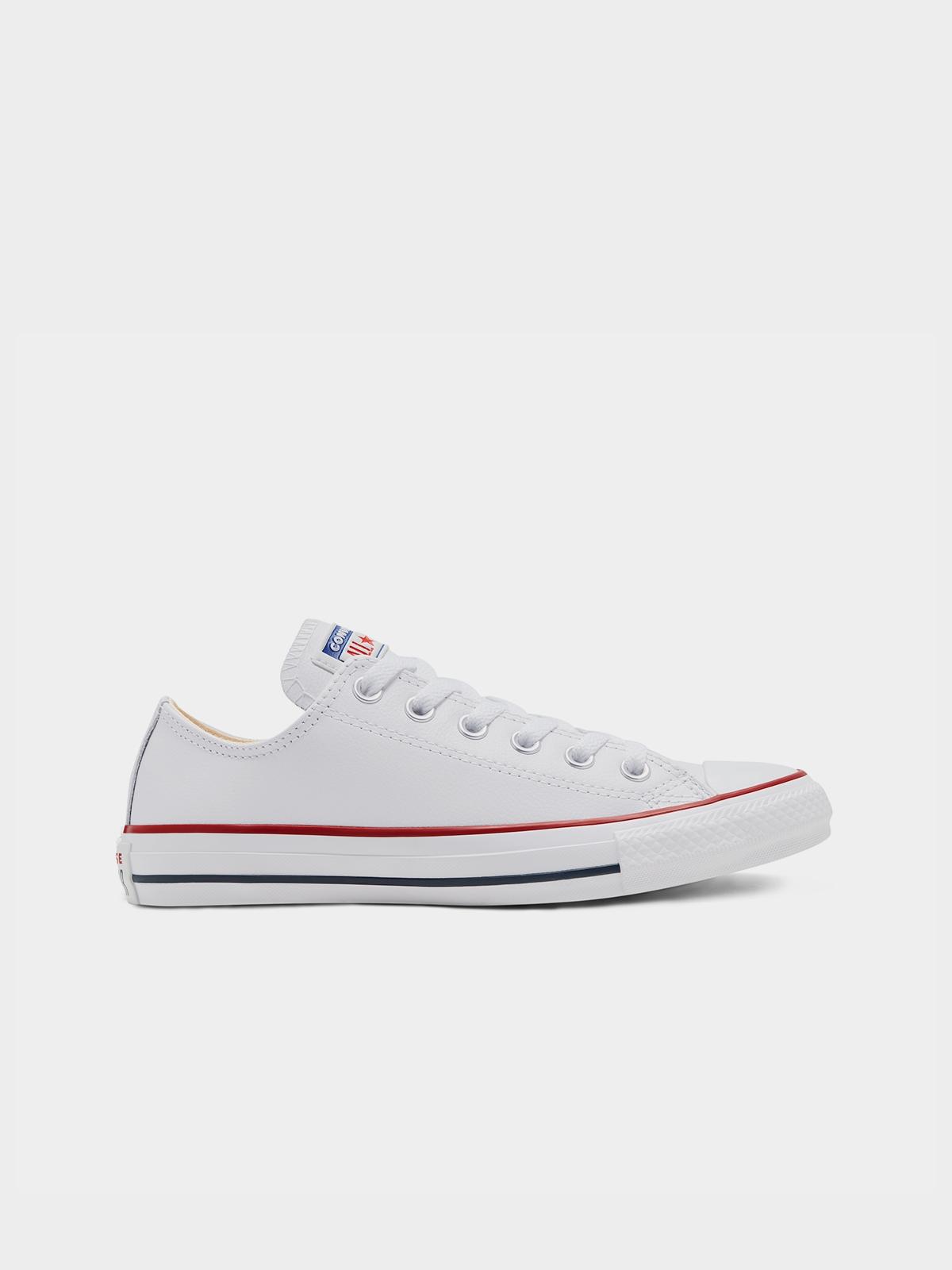 All Star Ox Leather Sneakers - White