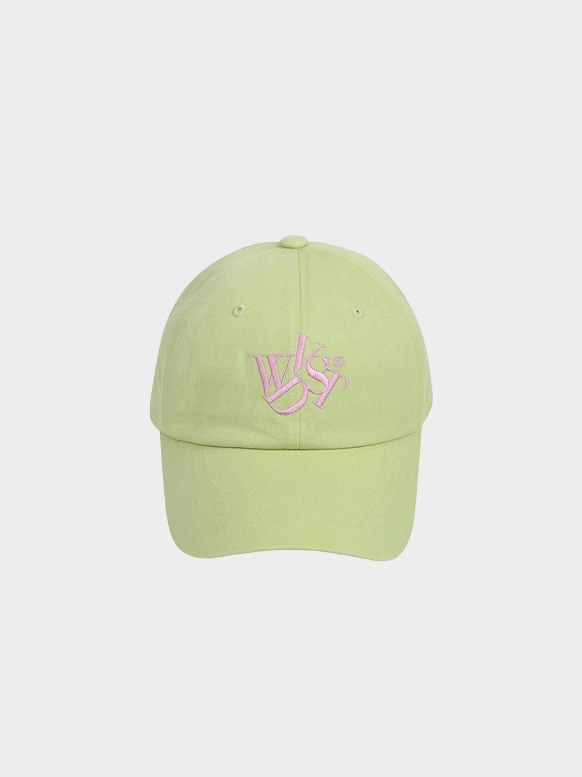Wonder Visitor x WDVST Logo Ball-cap - Mint