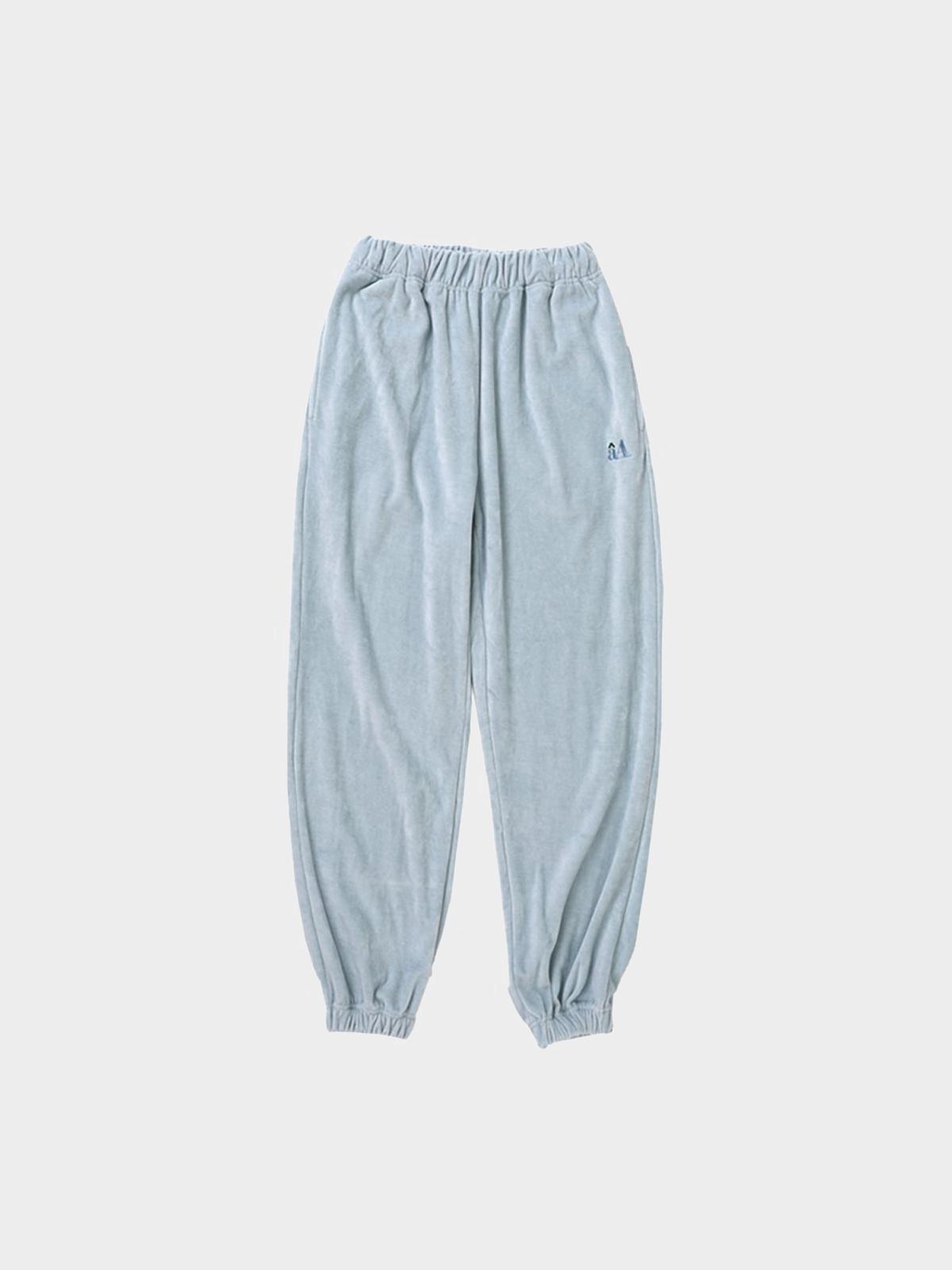 Another A x Velour Jogger Pants - Baby Blue