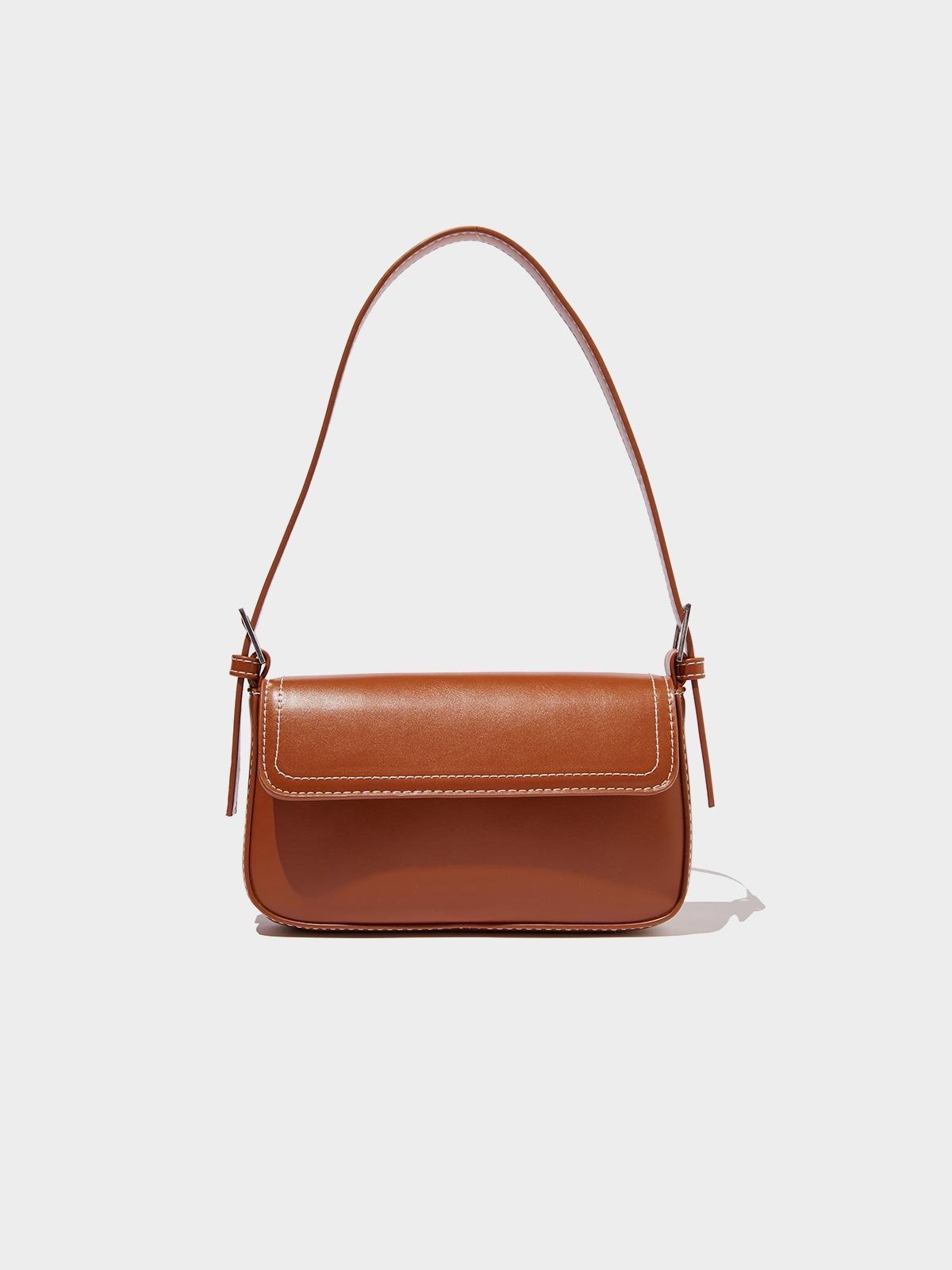 Amy Mini Shoulder Bag - Brown