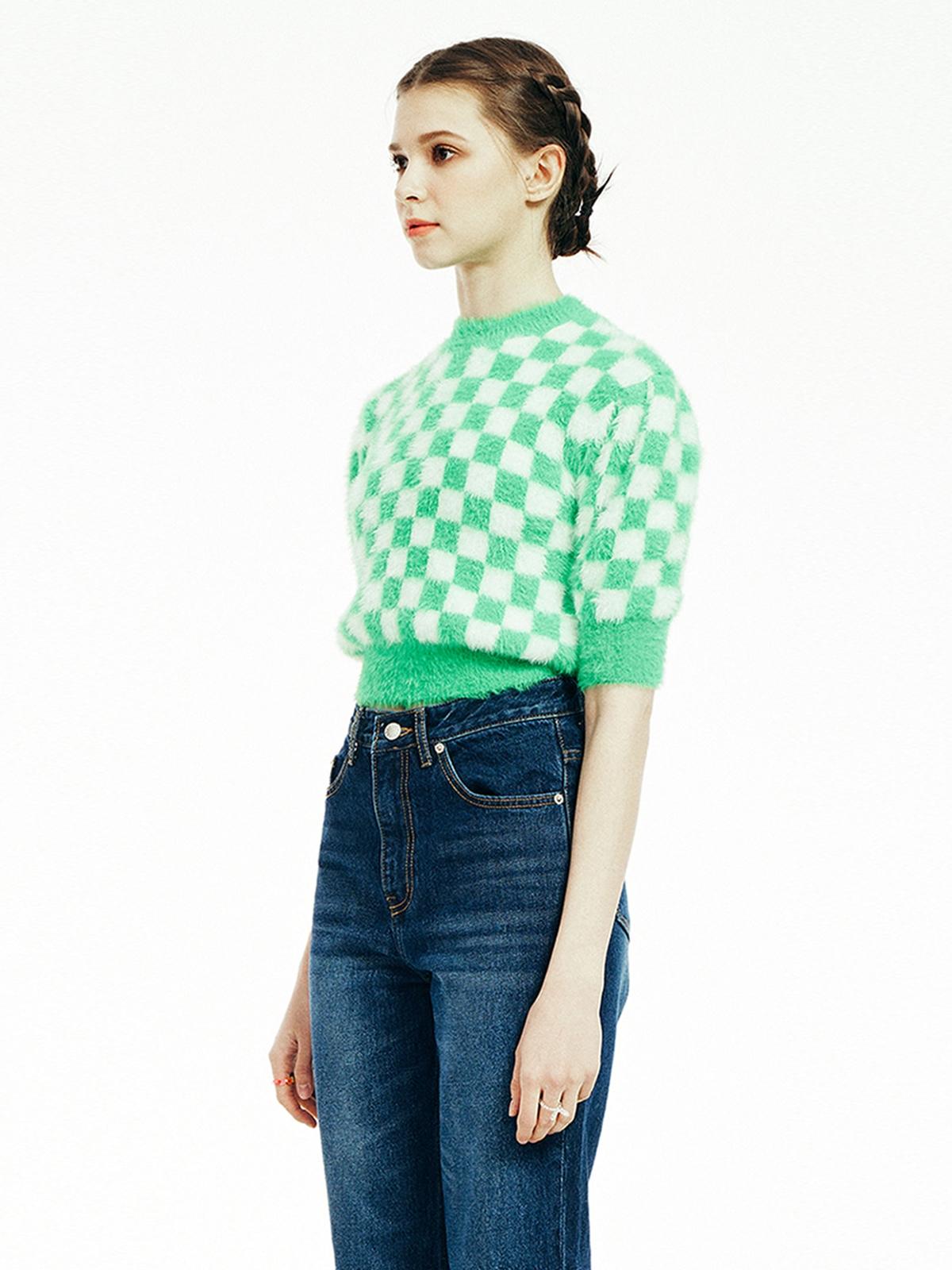 Andtheother X Short Sleeved Pullover - Green