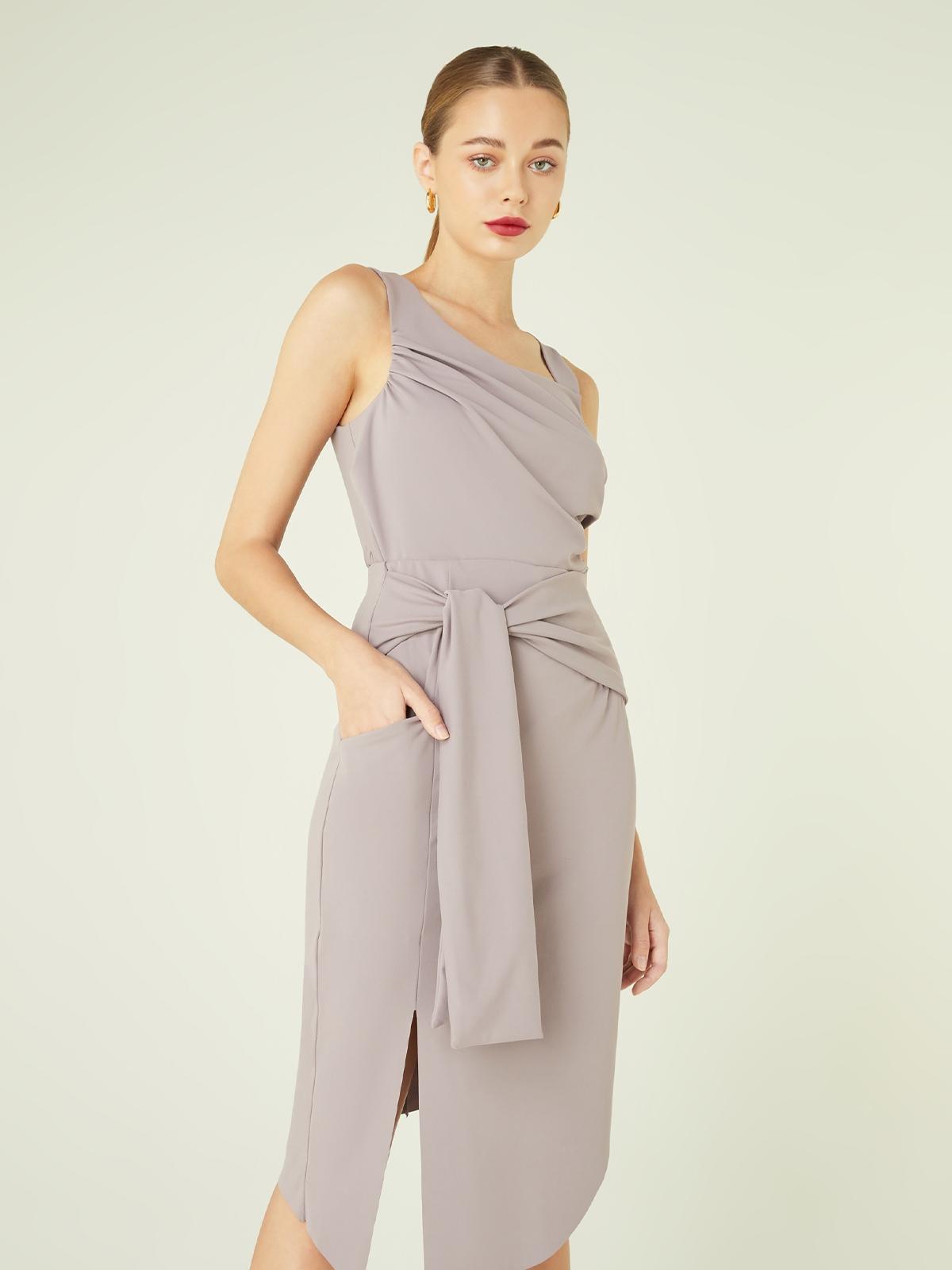Embo Skirt - Lavender Grey Embo Skirt - Lavender Grey