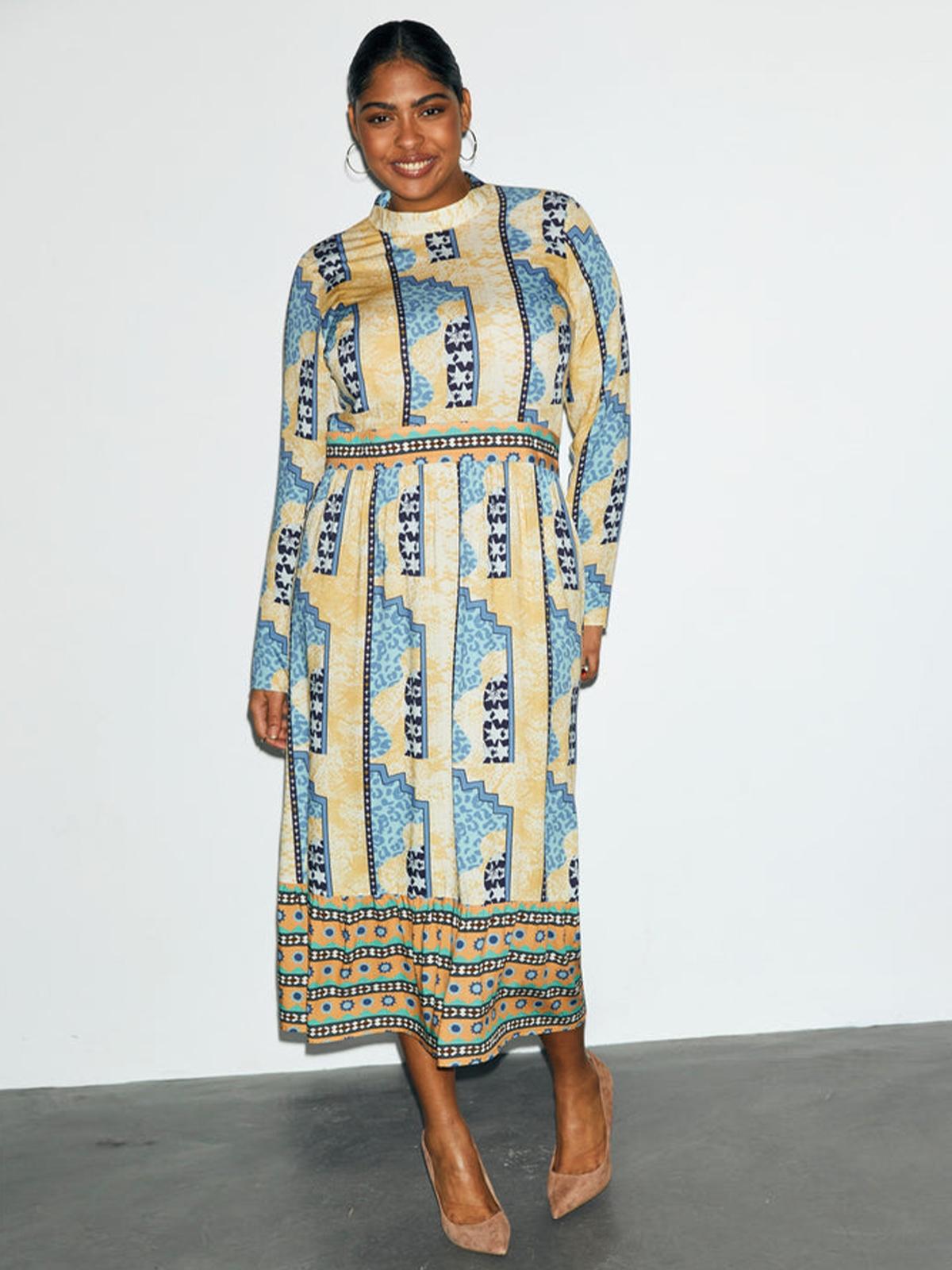 BB Midi Dress - Blue