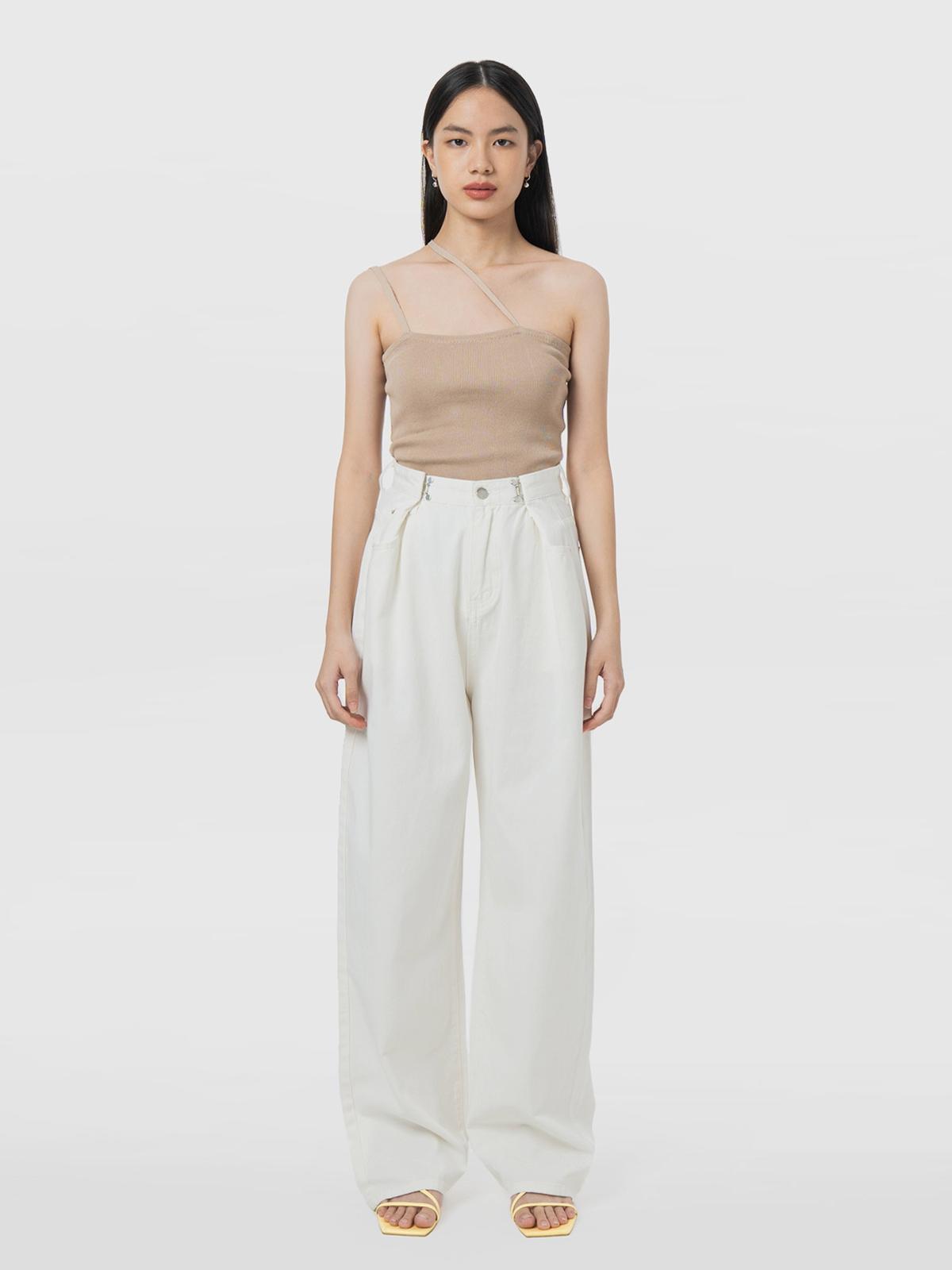 Ilaia Tank Top - Beige