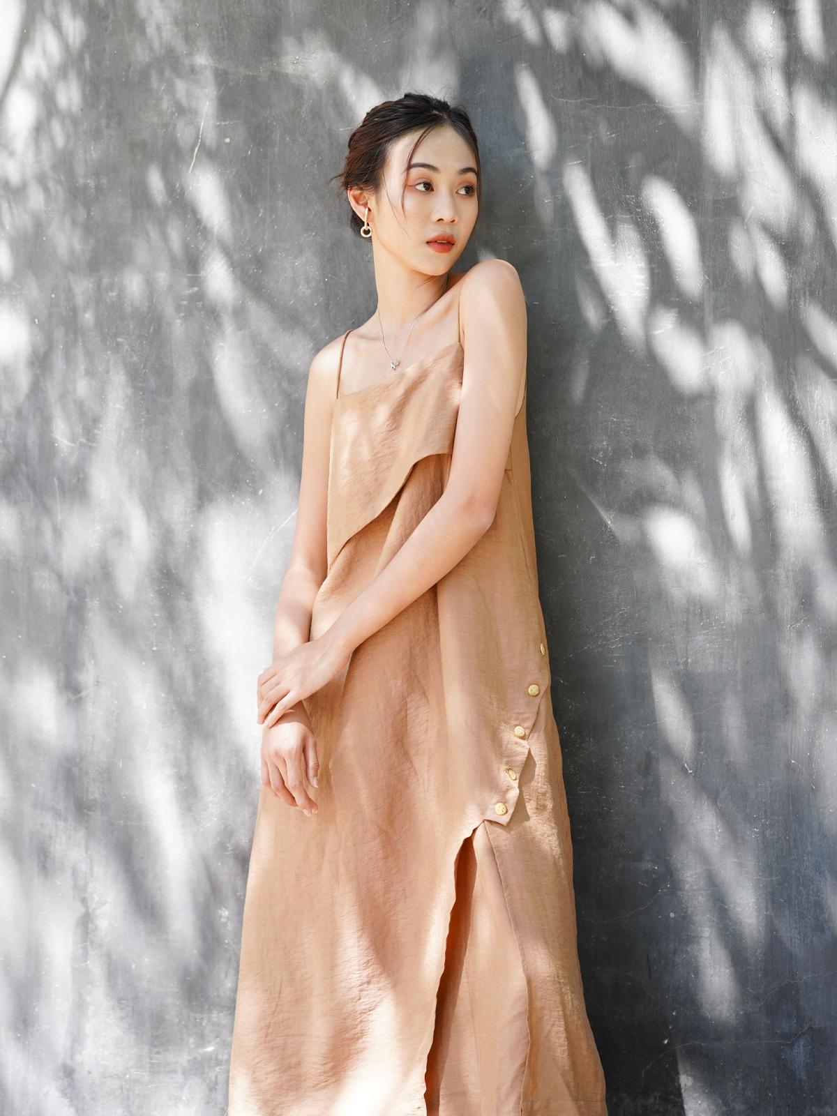 Bronze Dress - Light Brown