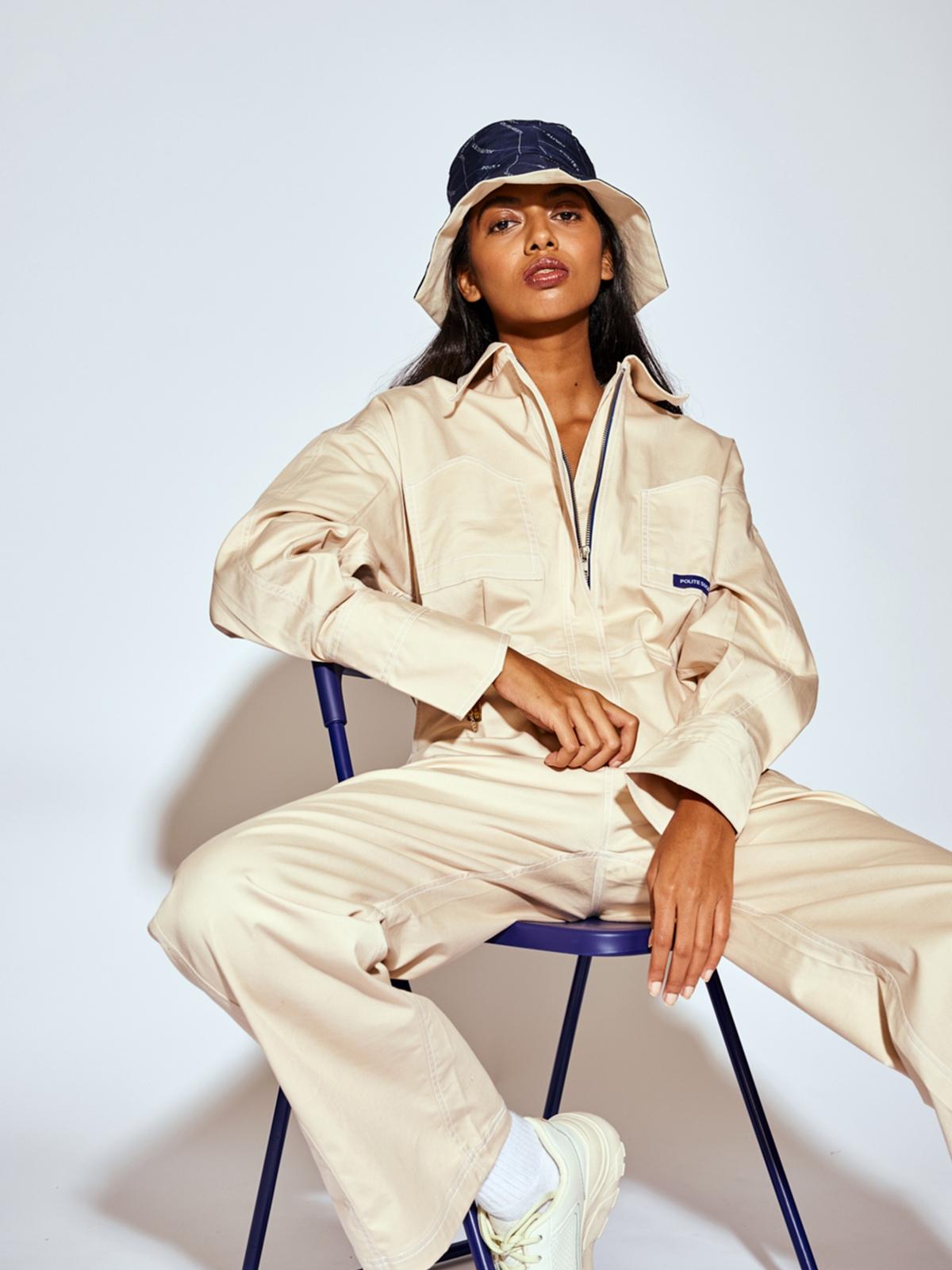 Basic Boiler Suit - Beige