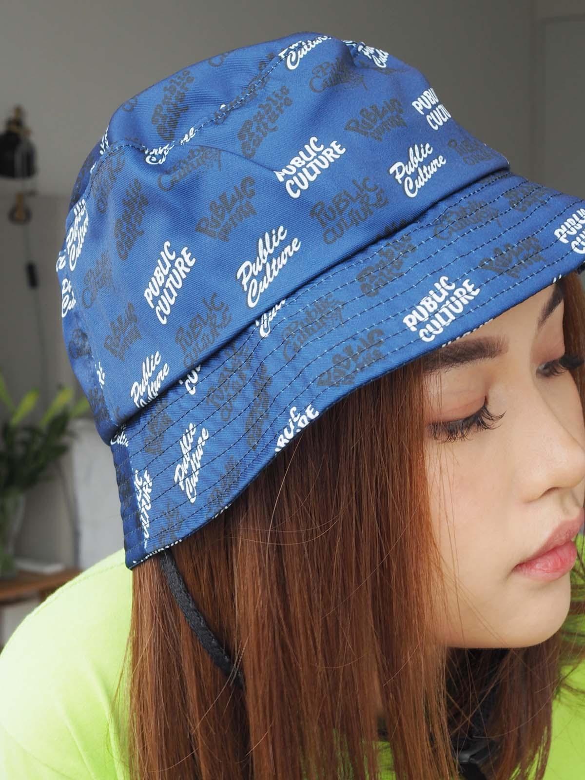 Typo Bucket Hat - Navy
