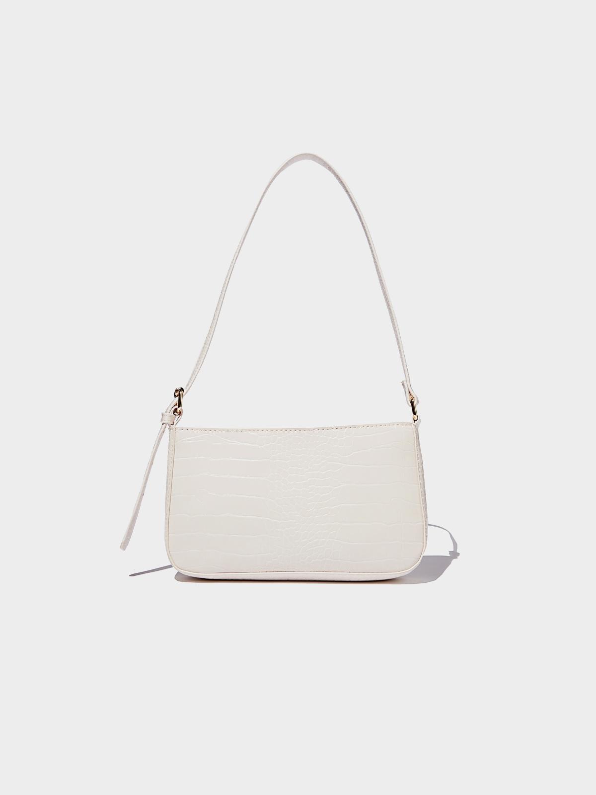 Lexi Underarm Bag - Ecru