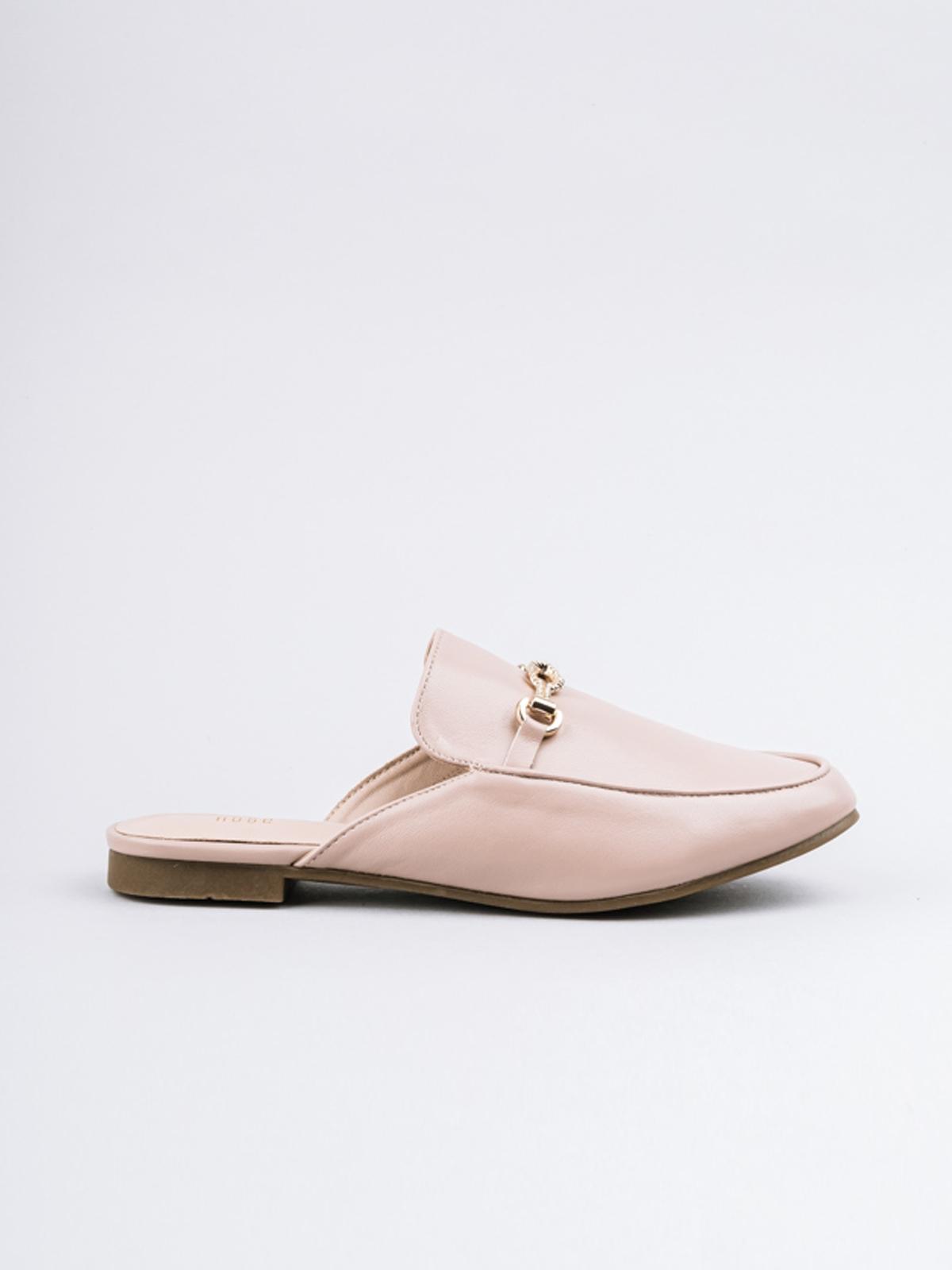 Buckled Loafer - Beige