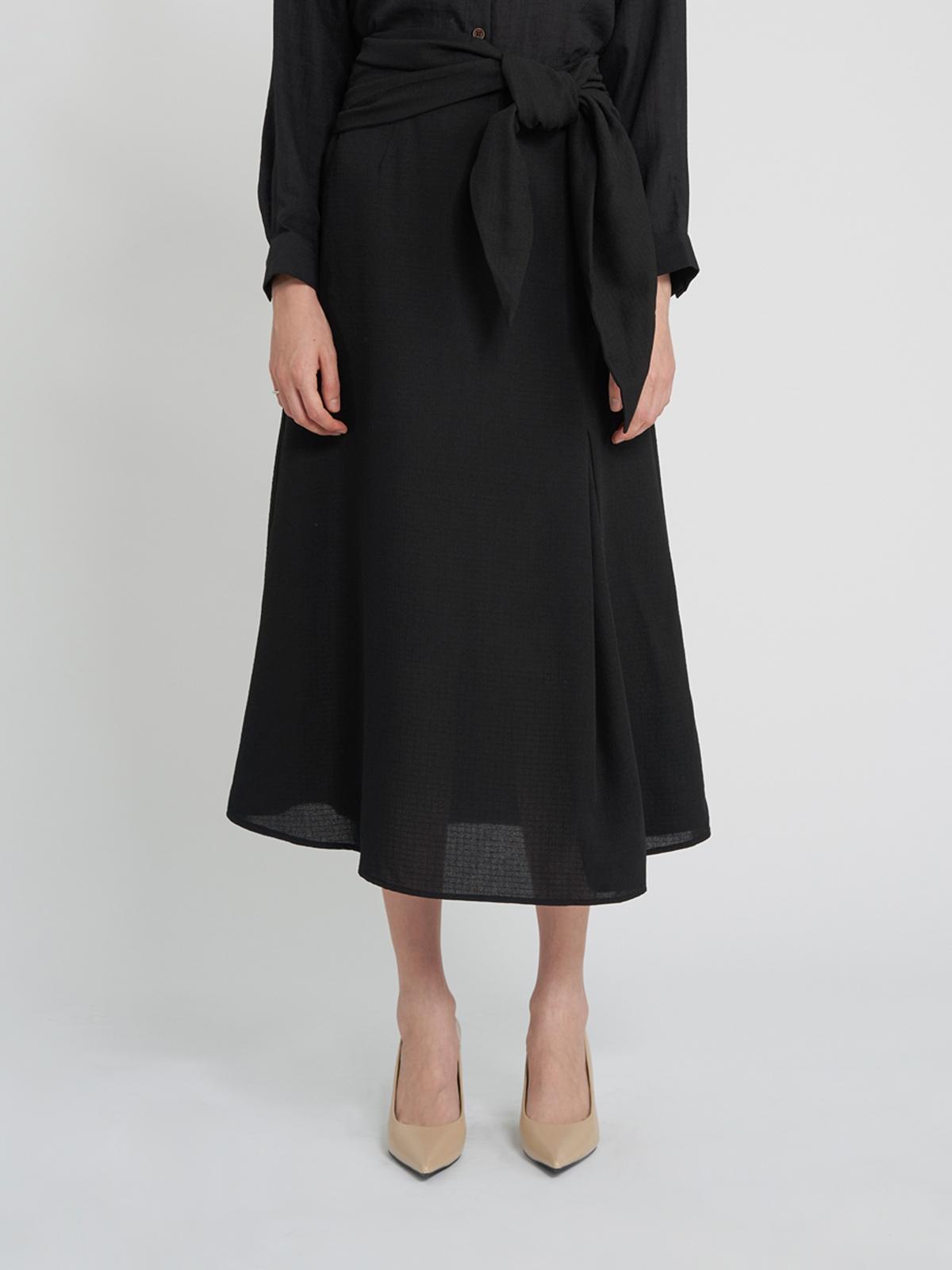 Virginie Midi Skirt - Black Virginie Midi Skirt - Black