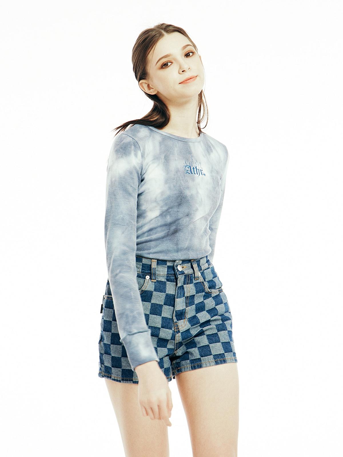 Andtheother X Tie Die T-shirt - Navy
