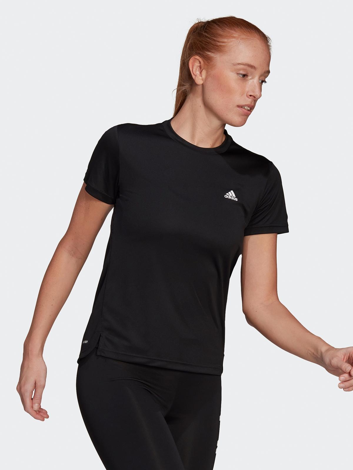 AEROREADY Designed 2 Move 3-Stripes Sport Tee - Black