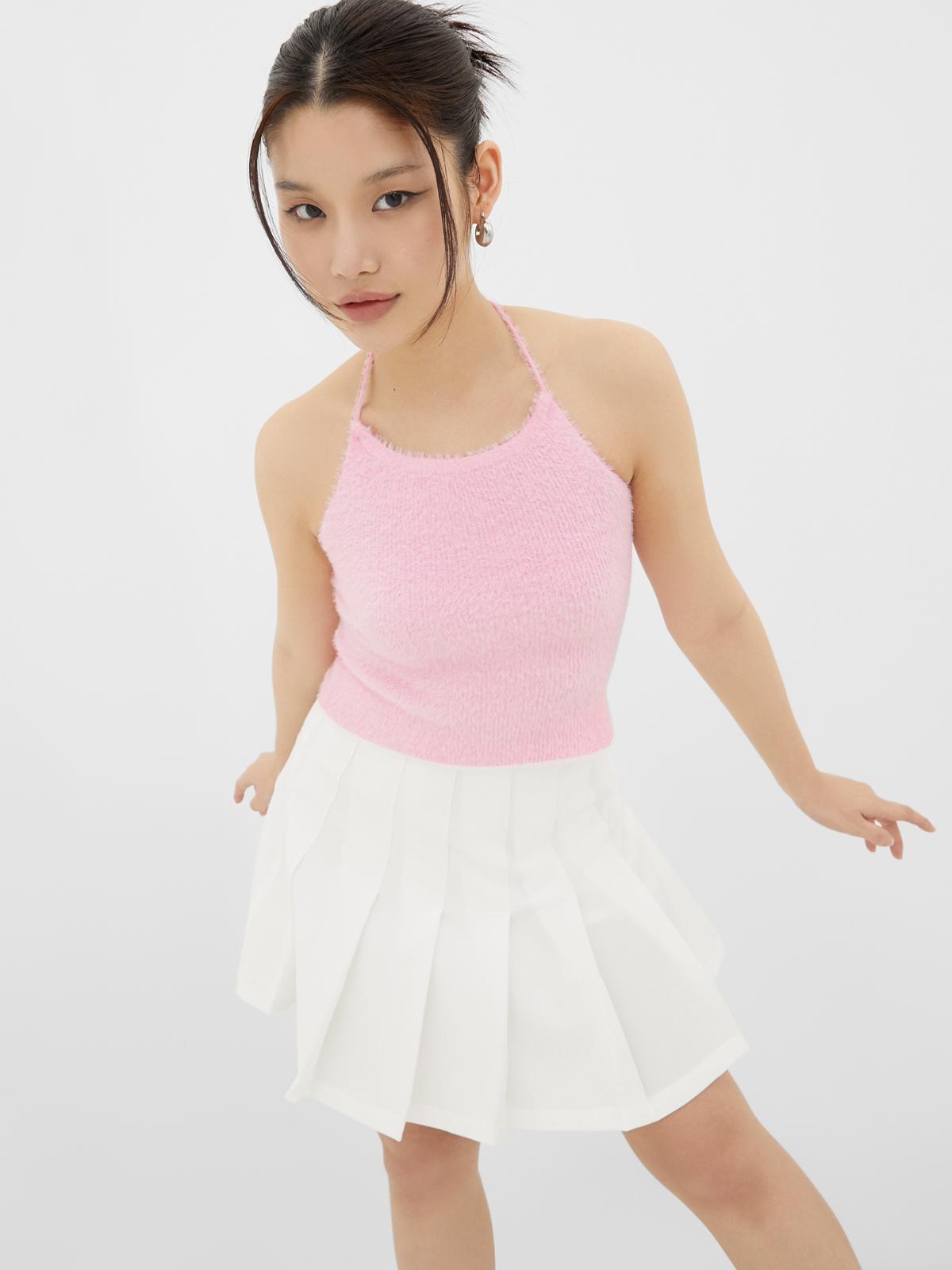 Sustainable Haltered Top - Pink