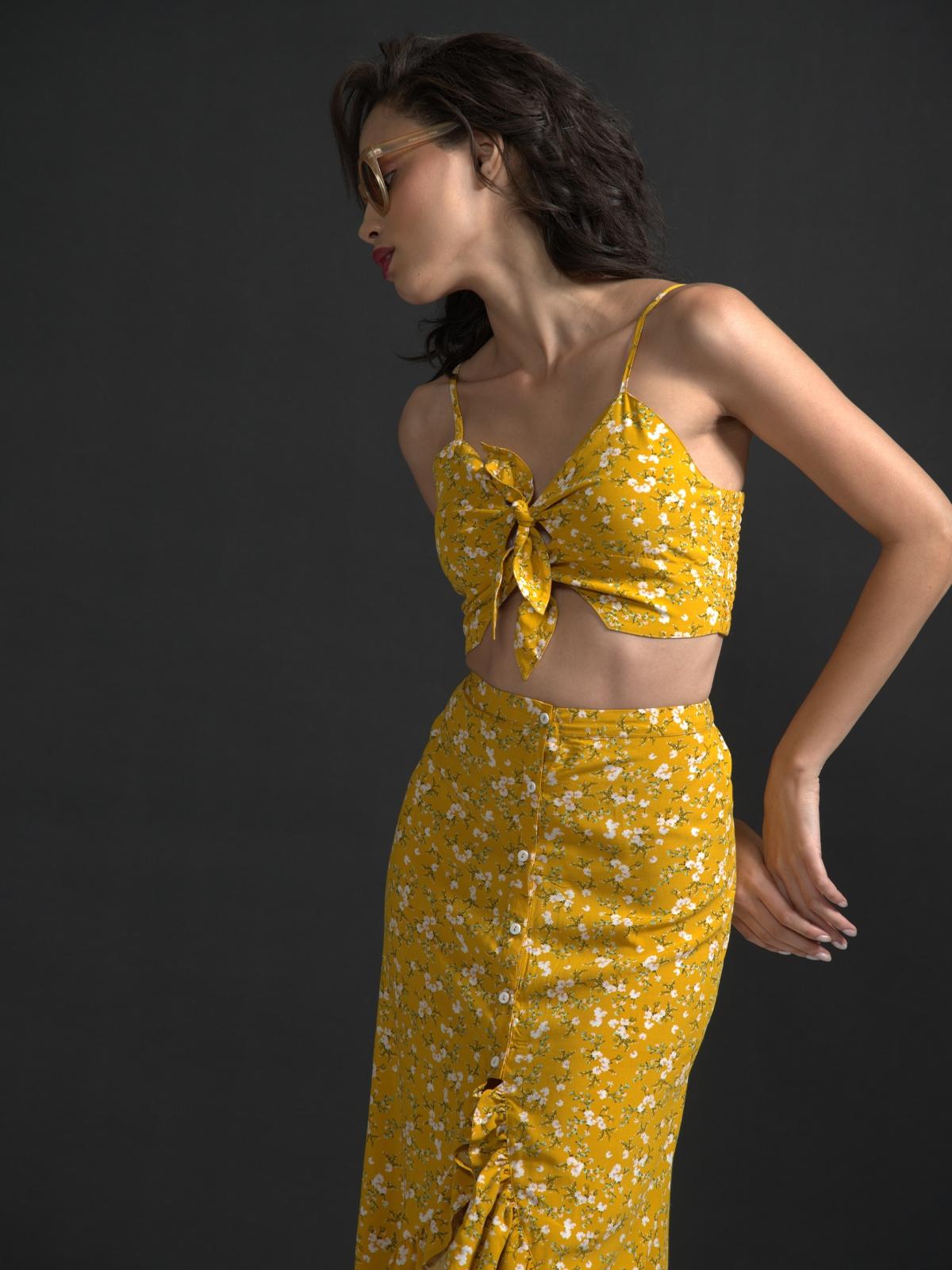 Knotted Coord Set - Mustard