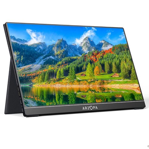 ARZOPA A1 GAMUT 15.6'' FHD 1080P Portable Monitor with Smart Cover