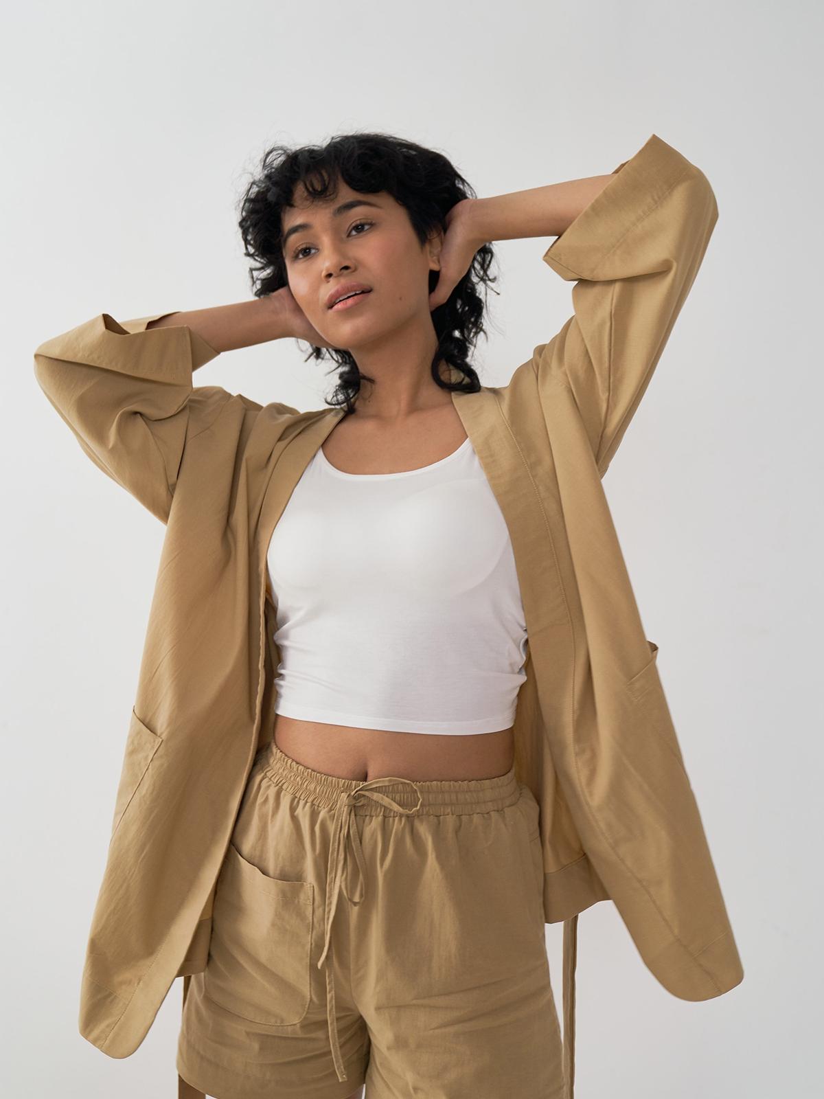 Lounge Out Shorts - Wheat