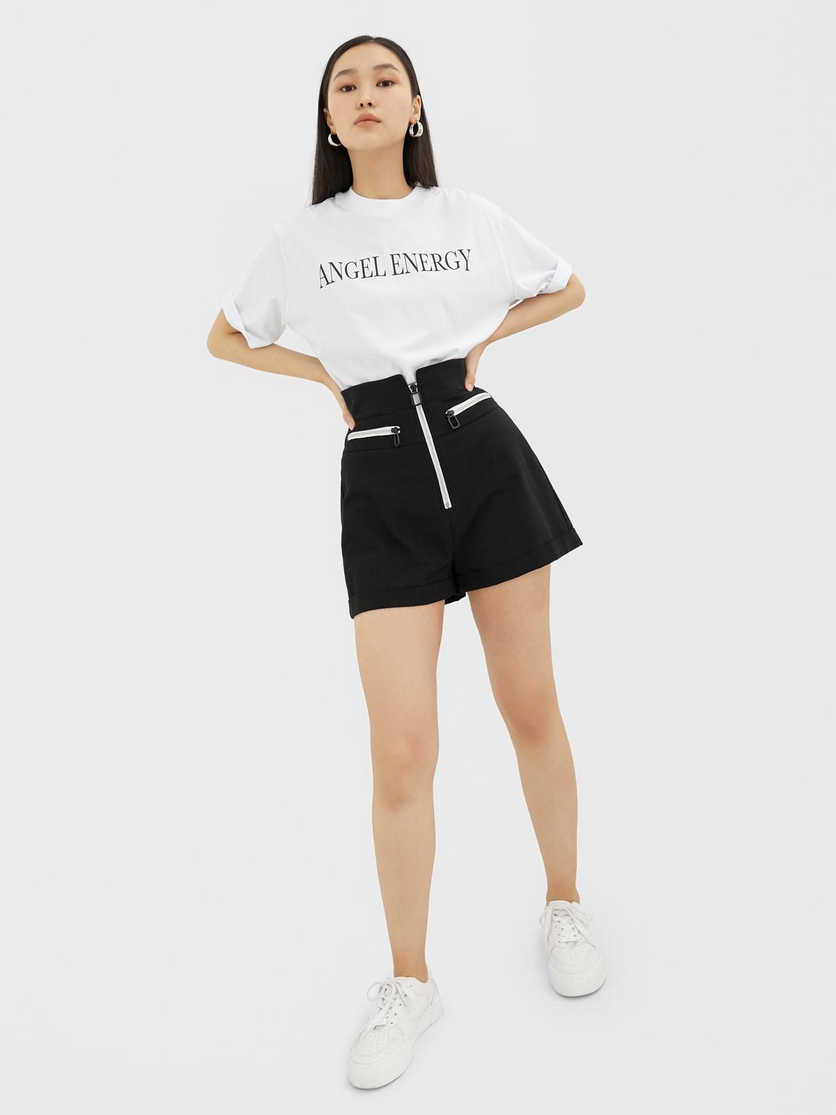 Sustainable Angel Energy Graphic Tee - White