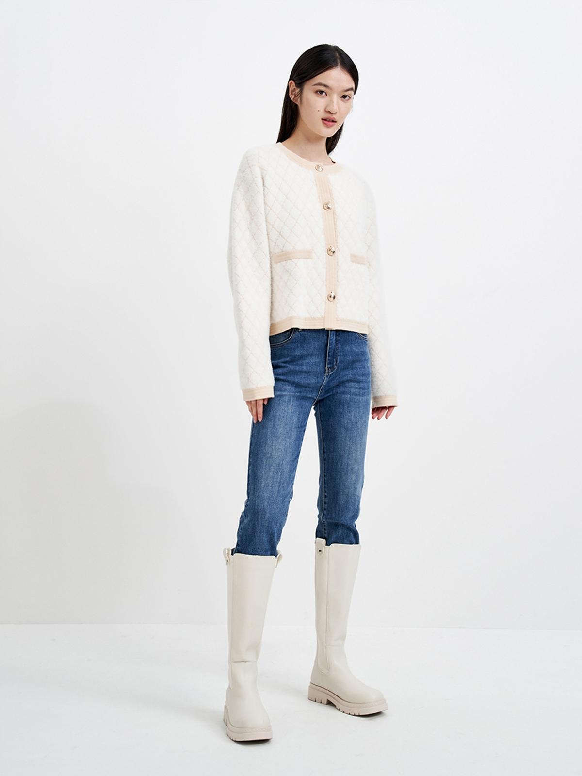 Straight Leg Jeans - Blue