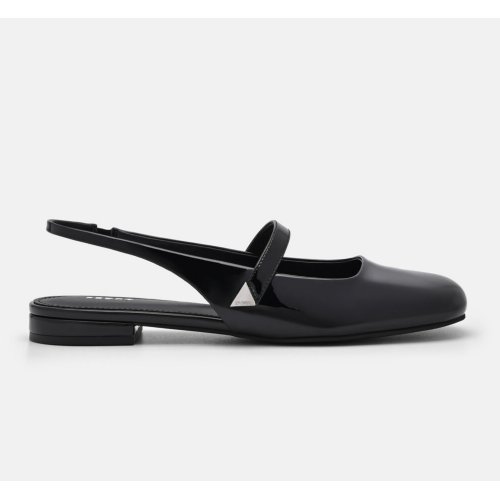  Tria Slingback Mules - Black