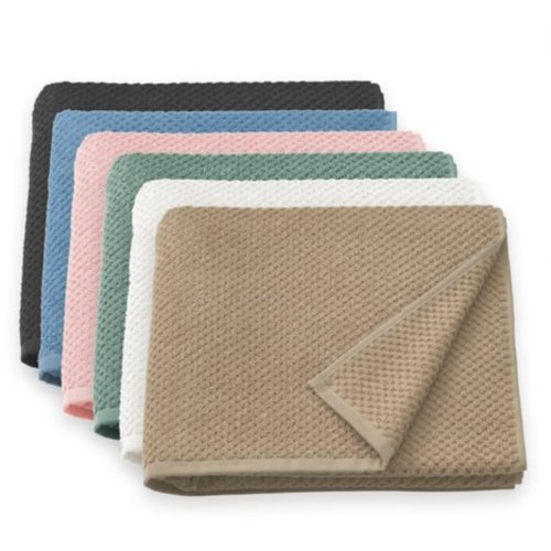 GULVIAL Bath towel, black/blue/pink/ turquoise/white/beige, 70x140 cm - 2 pieces