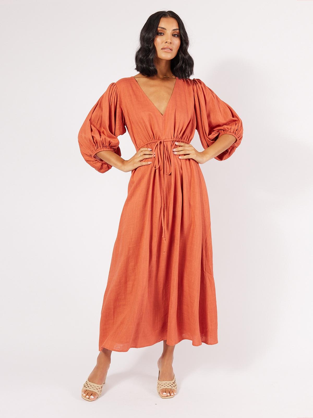 Elodie Maxi Dress - Sangria