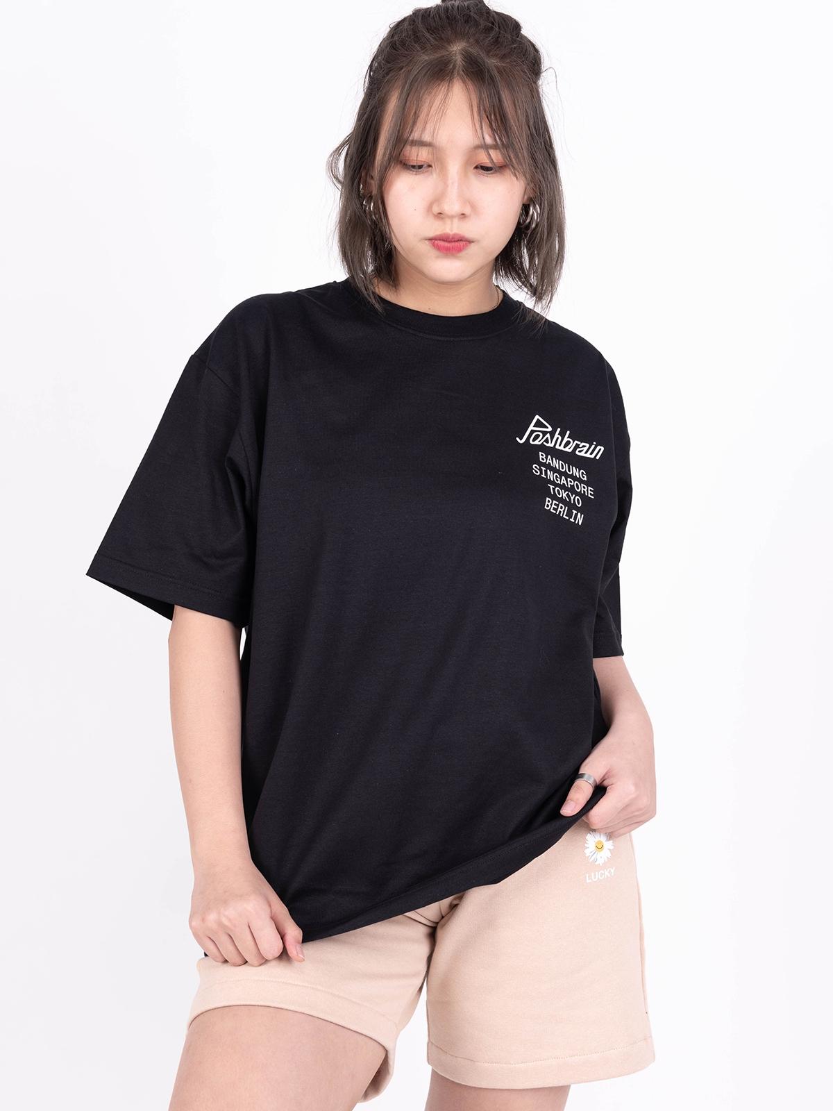 Outernational 21 Tee - Black