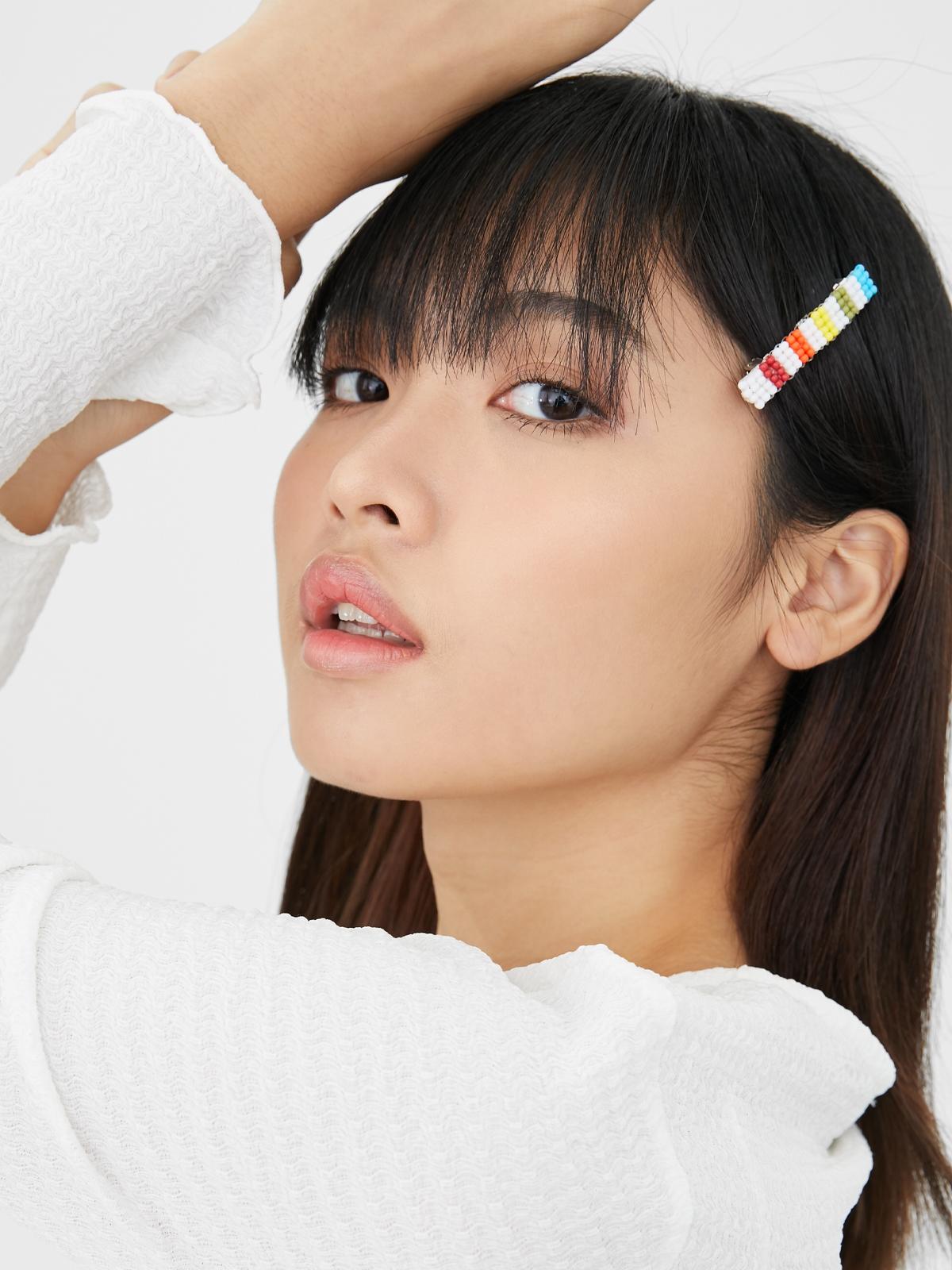 Beaded Detail Hair Clip - Multi Color