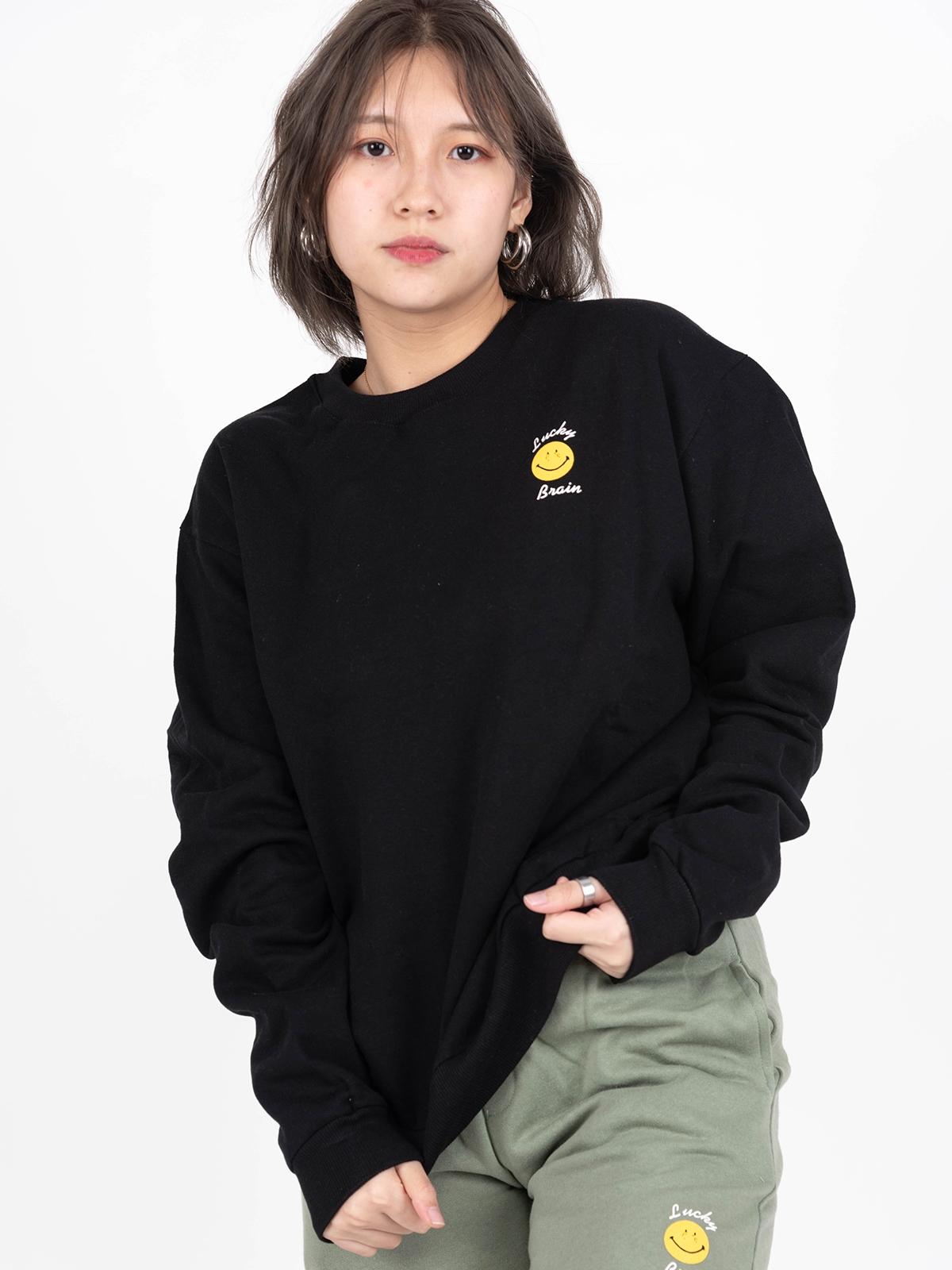 SM Long Sleeve Tee - Black