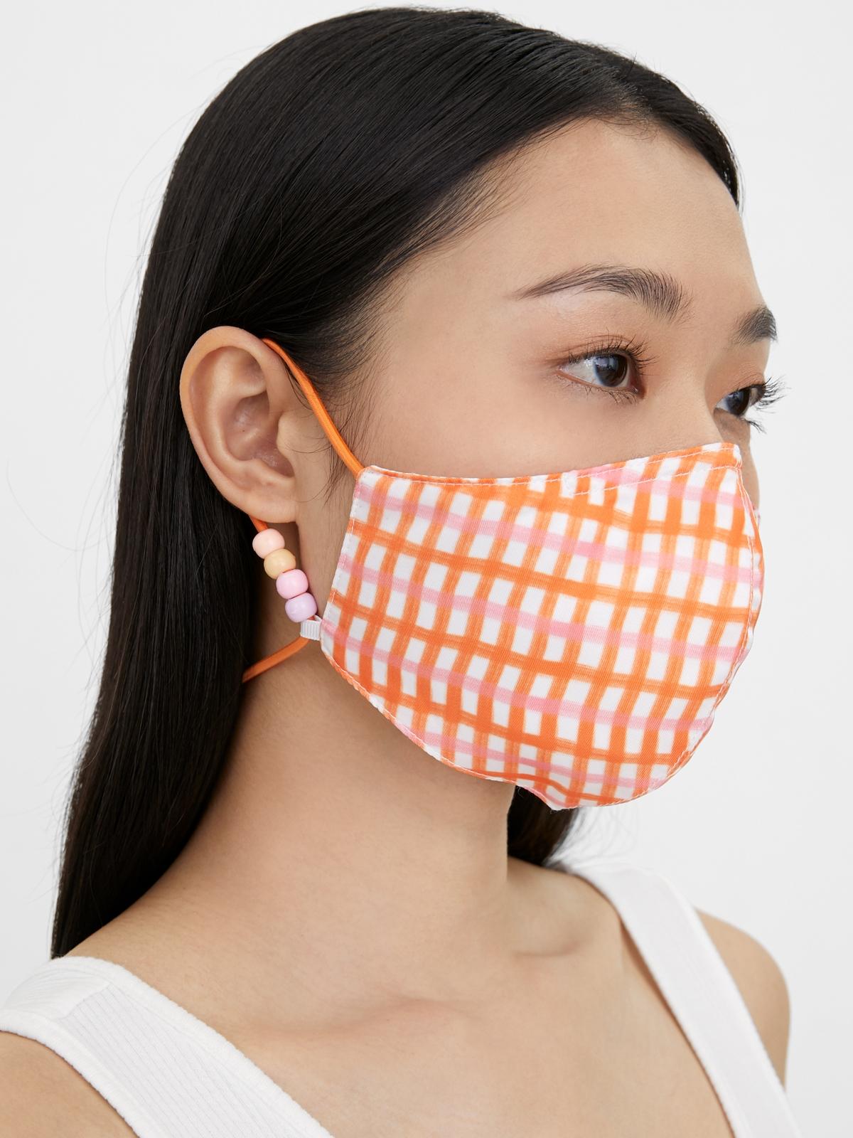 Sustainable Filagen Earloop Mask - Orange