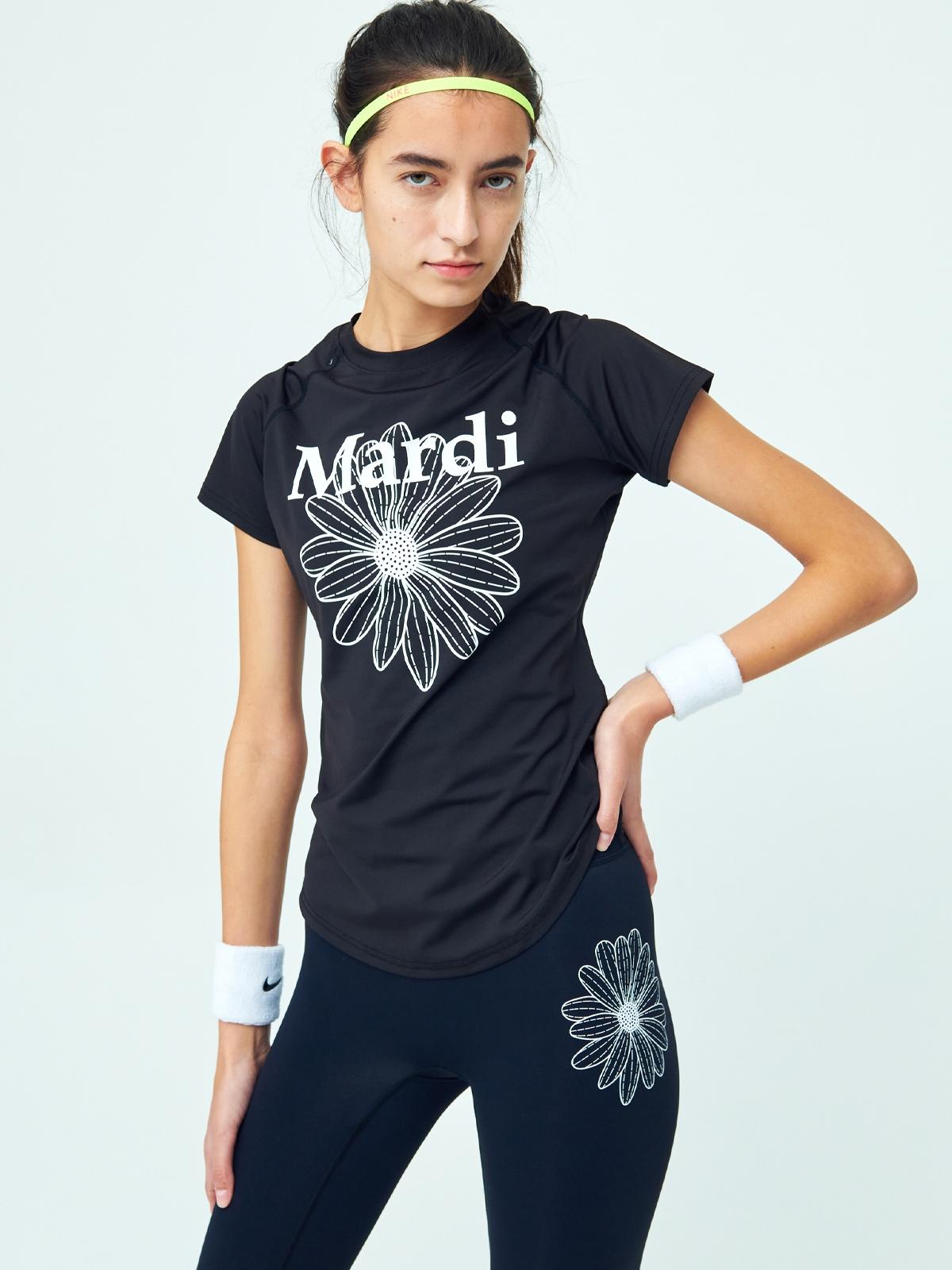 Active Short Sleeve Top - Black