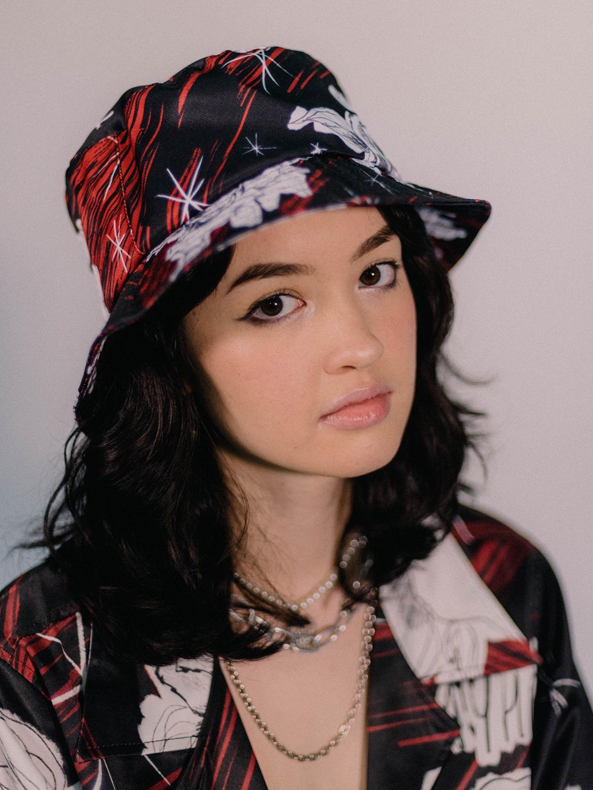 Sketch Bucket Hat - Rose