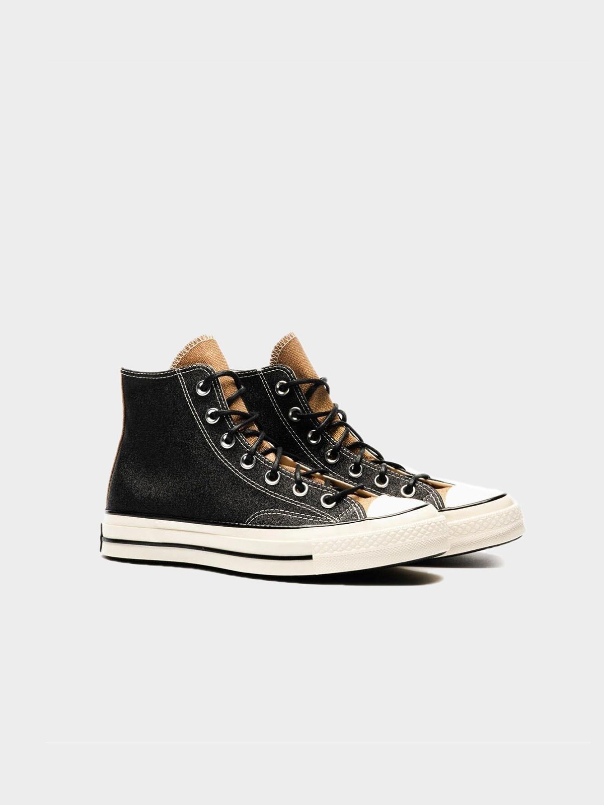 Converse Hi Chuck 70 Sneakers - Black/Gold/Egret