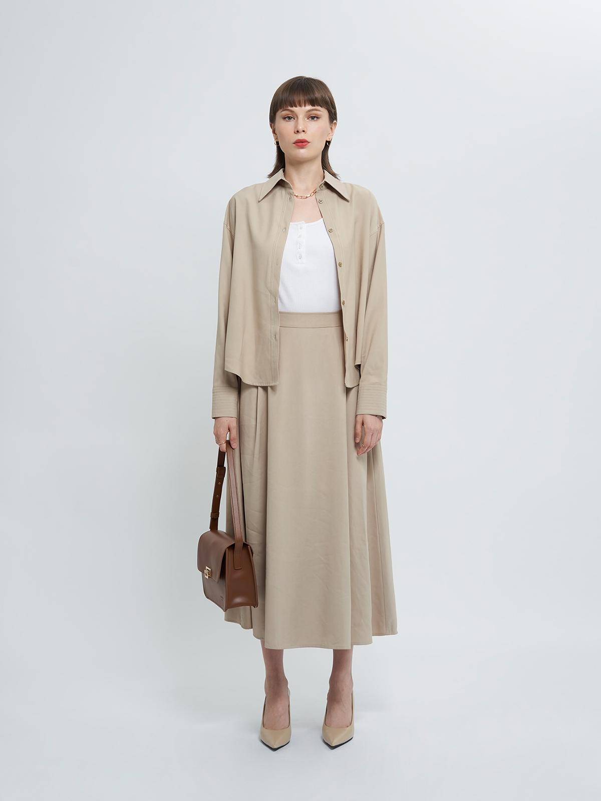 Nadeen Skirt - Beige