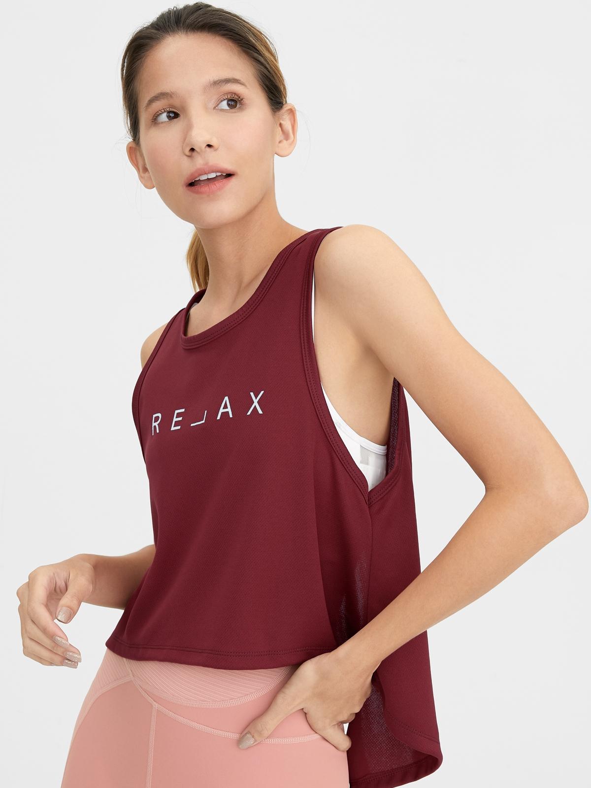 BKK Fit Multiway Relax Tank - Red