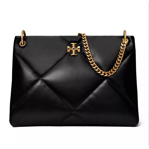 Tory Burch Small Kira Diamond Quilted Leather Shoulder Bag