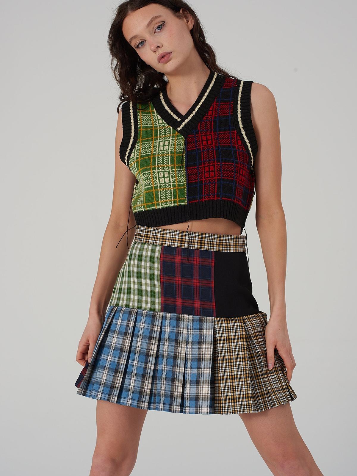 Pixel Skirt - Multi Color