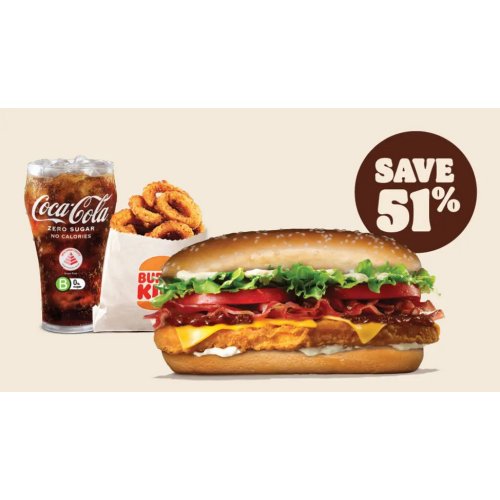 Feast like a king with this full-sized meal for just $7.95.